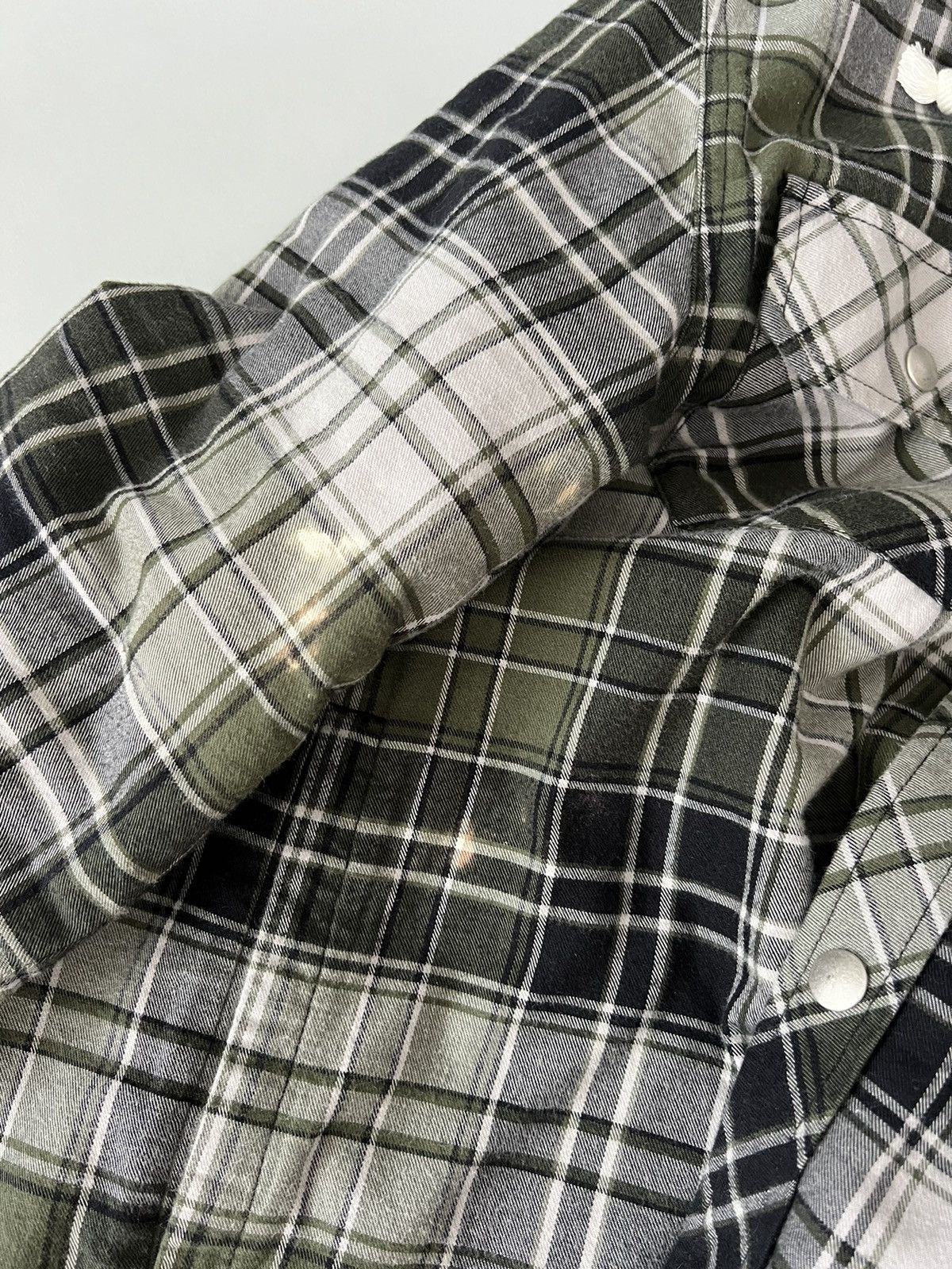 Acne Studios Acne Studios Checked Hooded Jacket Size US S / EU 44-46 / 1 - 7 Thumbnail