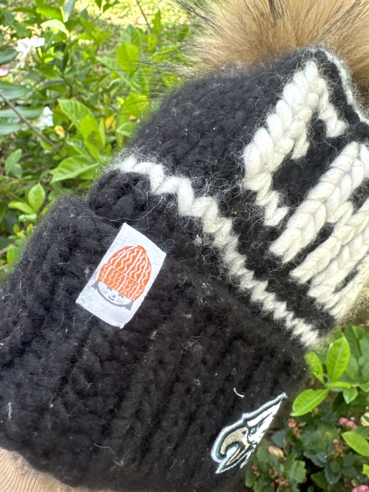Other Women’s SHXT That J Knit NFL Philadelphia Eagles Beanie Size ONE SIZE - 2 Thumbnail