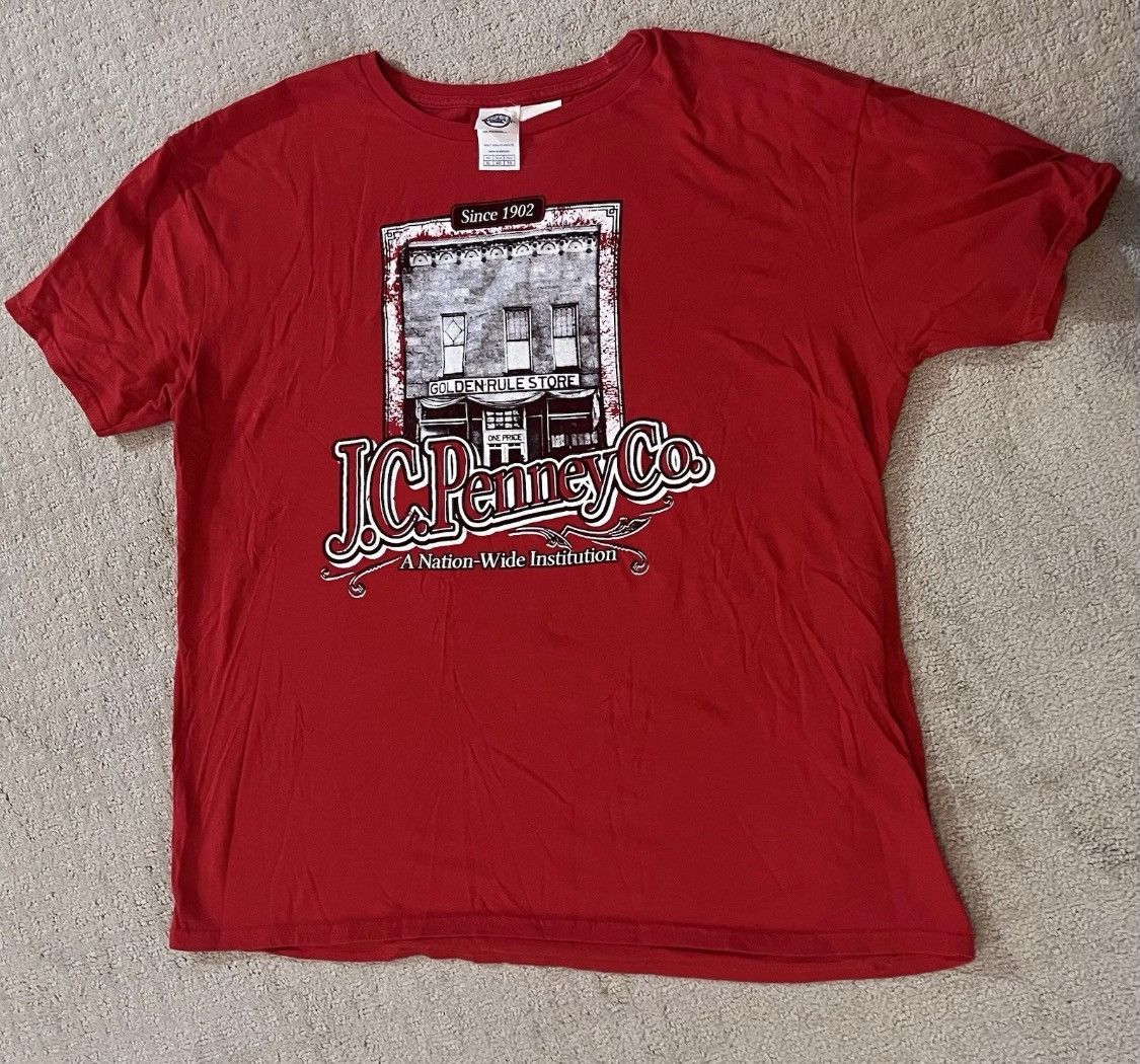Vintage Vintage JC Penney Co. Short Sleeve Graphic Vintage Men’s XL Size US XL / EU 56 / 4 - 1 Thumbnail