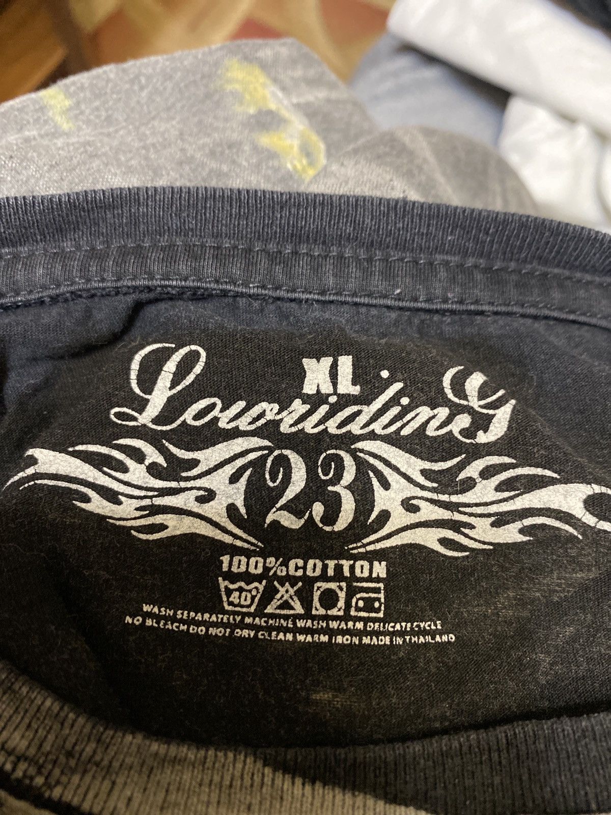 Affliction × Ed Hardy Rare Skull Death Lowriding Cross Tee Y2K Affliction Style Size US XL / EU 56 / 4 - 4 Thumbnail