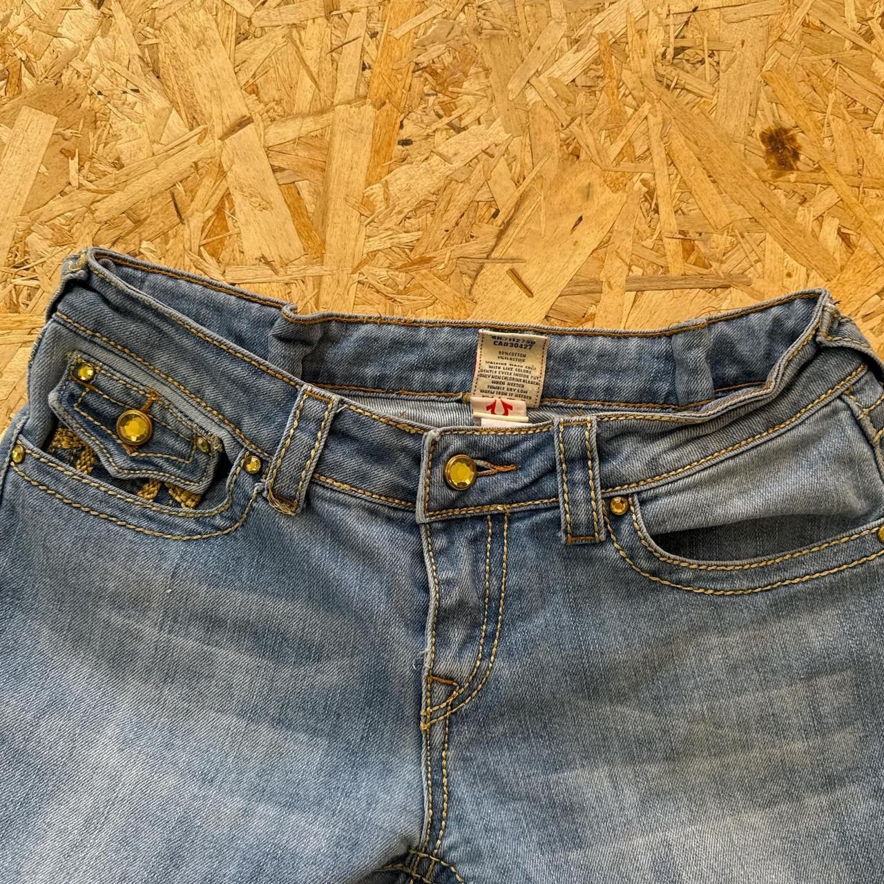 True Religion × Vintage Vintage Y2k Womens True Religion Jeans Size 31" - 5 Thumbnail