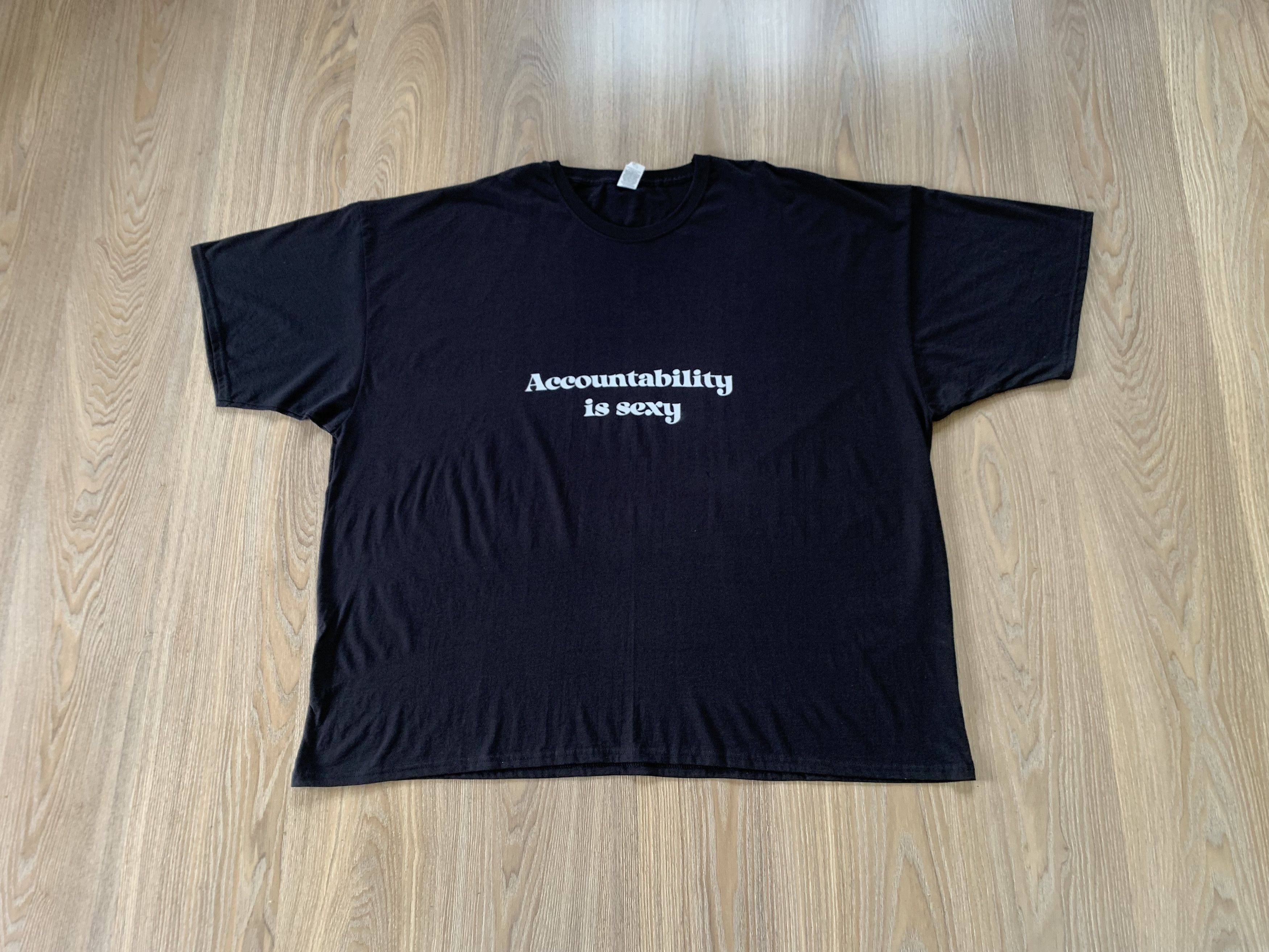 Fruit Of The Loom Accountability Is Sexy Cotton T-Shirt Size US XXL / EU 58 / 5 - 1 Thumbnail