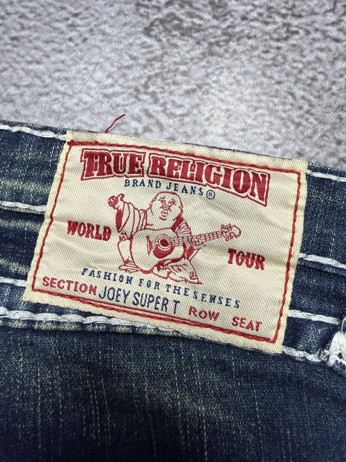 True Religion TRUE RELIGION BLUE DENIM JEANS Size 30" / US 8 / IT 44 - 4 Thumbnail