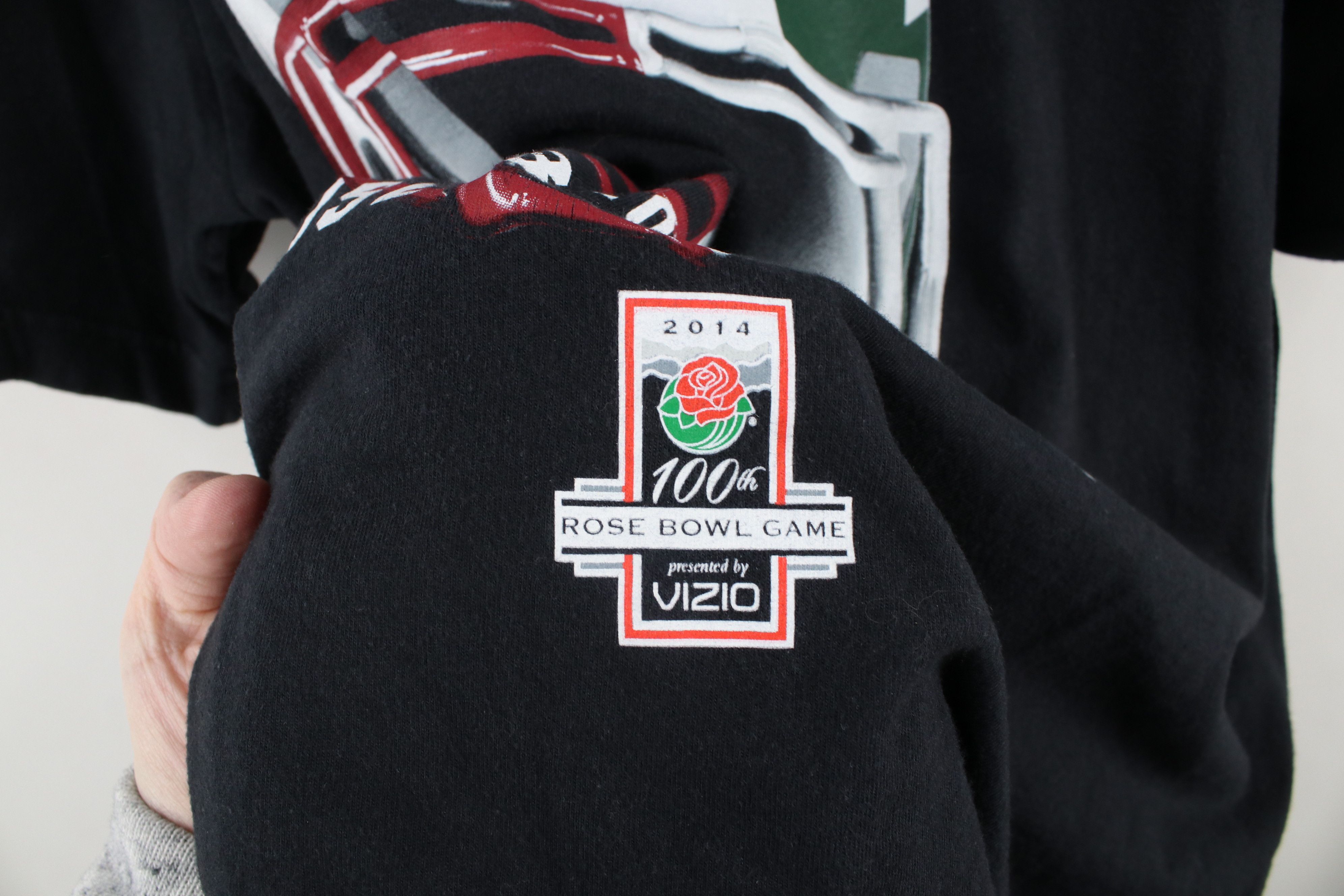 Nike × Vintage Nike Rose Champs Michigan State University Football T-Shirt Size US XXL / EU 58 / 5 - 6 Thumbnail
