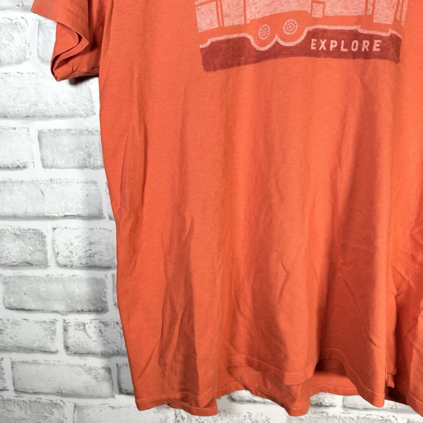 Life is Good LIFE IS GOOD Orange Casual Graphic Tee Womens Size L Size L / US 10 / IT 46 - 3 Thumbnail