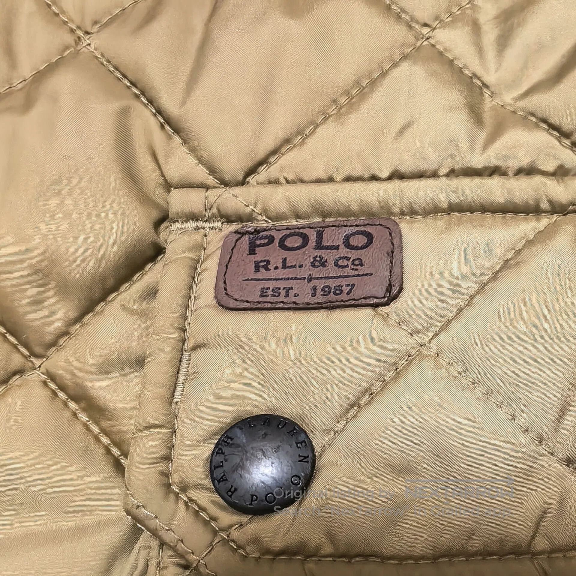Polo Ralph Lauren Polo Ralph Lauren Corduroy Quilted Jacket. Size US L / EU 52-54 / 3 - 4 Thumbnail