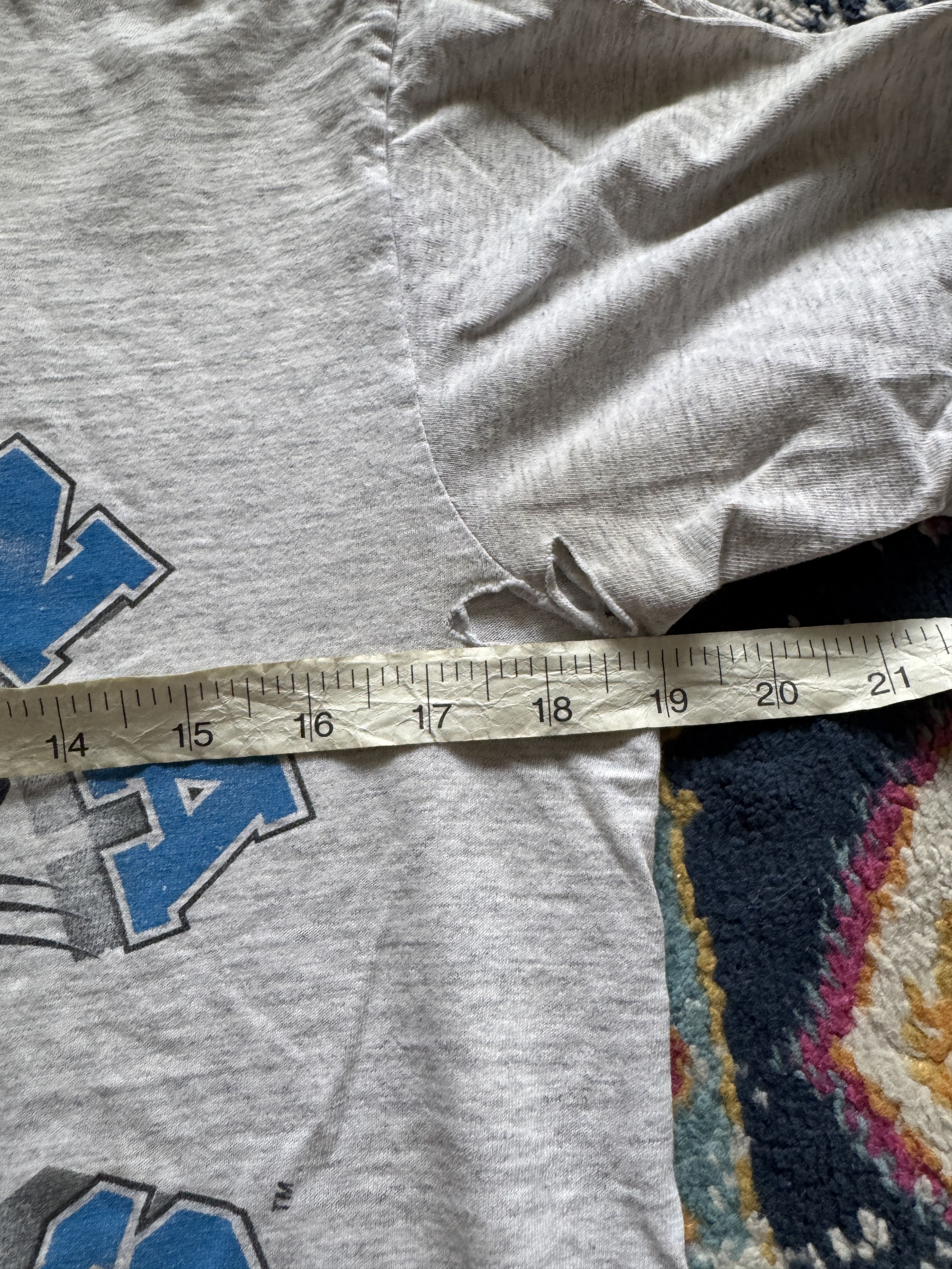 All Sport 1993 Carolina Panthers Thrashed T-Shirt Size US M / EU 48-50 / 2 - 3 Thumbnail