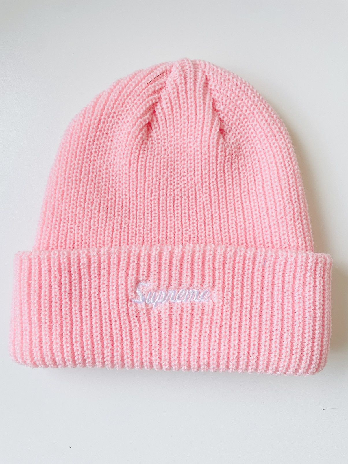 Supreme Supreme FW20Loose Gauge Beanie PINK Size ONE SIZE - 1 Thumbnail