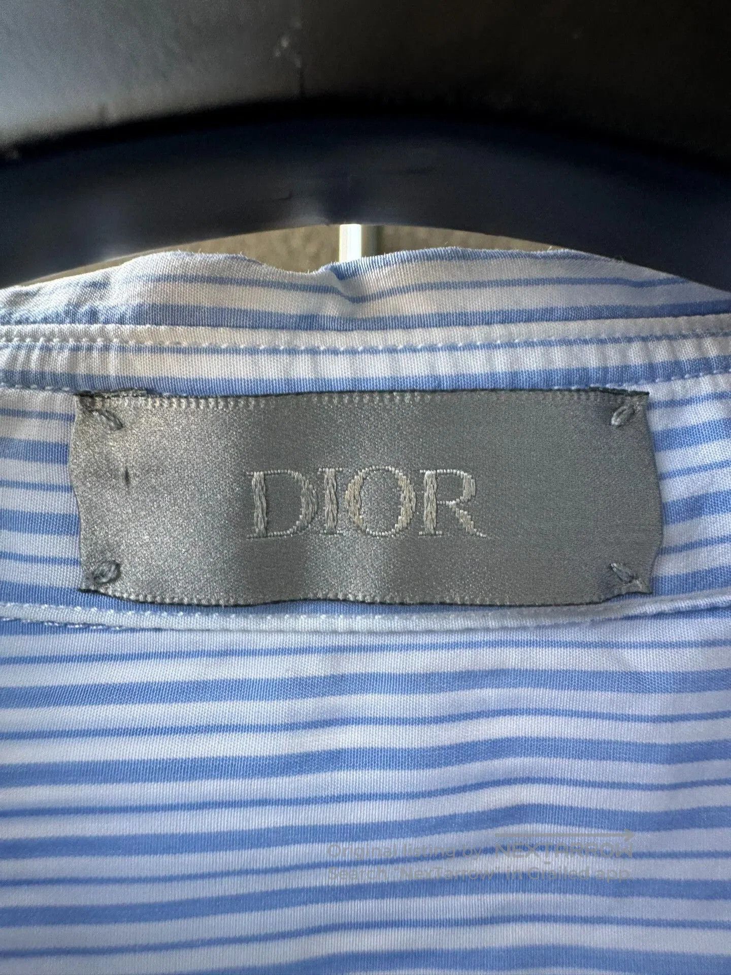 Dior Dior Striped Loose Long Sleeve Shirt. Size US M / EU 48-50 / 2 - 7 Thumbnail
