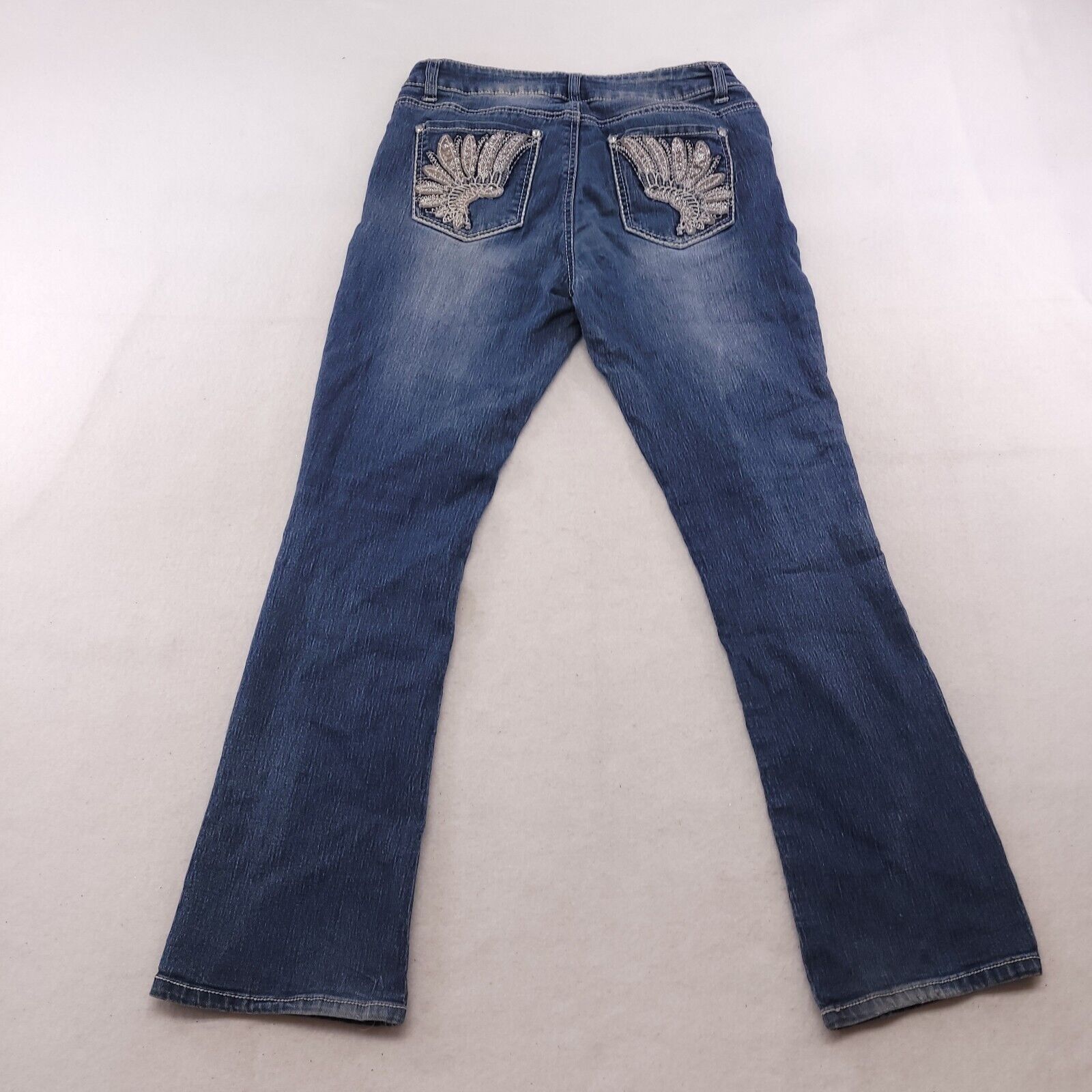 Faded Glory Faded Glory Button Zip Casual Denim Jeans Women Size 8P Blue Size 28" / US 6 / IT 42 - 11 Thumbnail