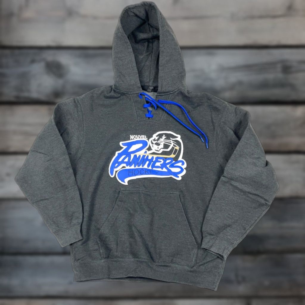 Vintage Hoodie Michigan High School Hockey Print Sweatshirt Adult Medium Dad Style Shirt Size US M / EU 48-50 / 2 - 1 Thumbnail