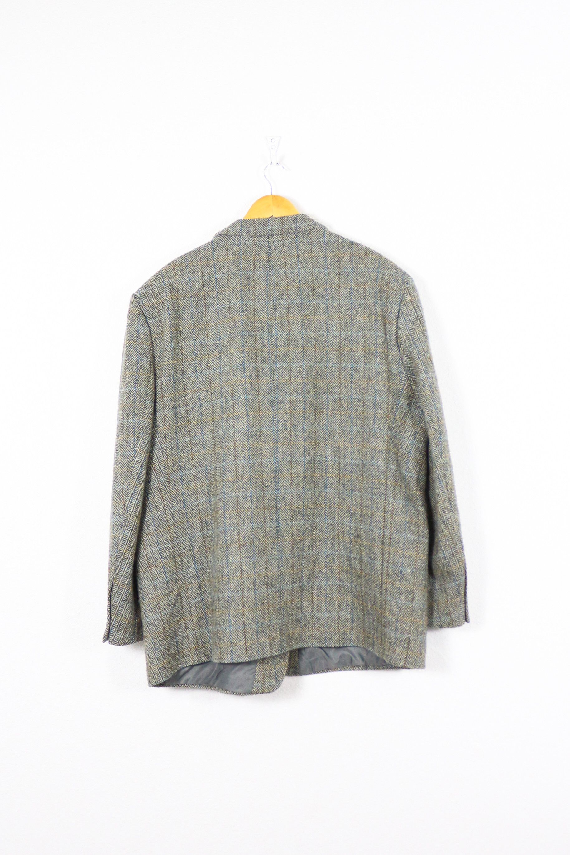 Harris Tweed Vintage Harris Tweed Wool Blazer Jacket 90s Size US XXL / EU 58 / 5 - 7 Thumbnail