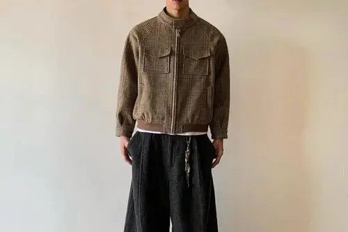 Other Koyama x Fujii Brown Checkered Jacket with Pockets Size US M / EU 48-50 / 2 - 8 Thumbnail