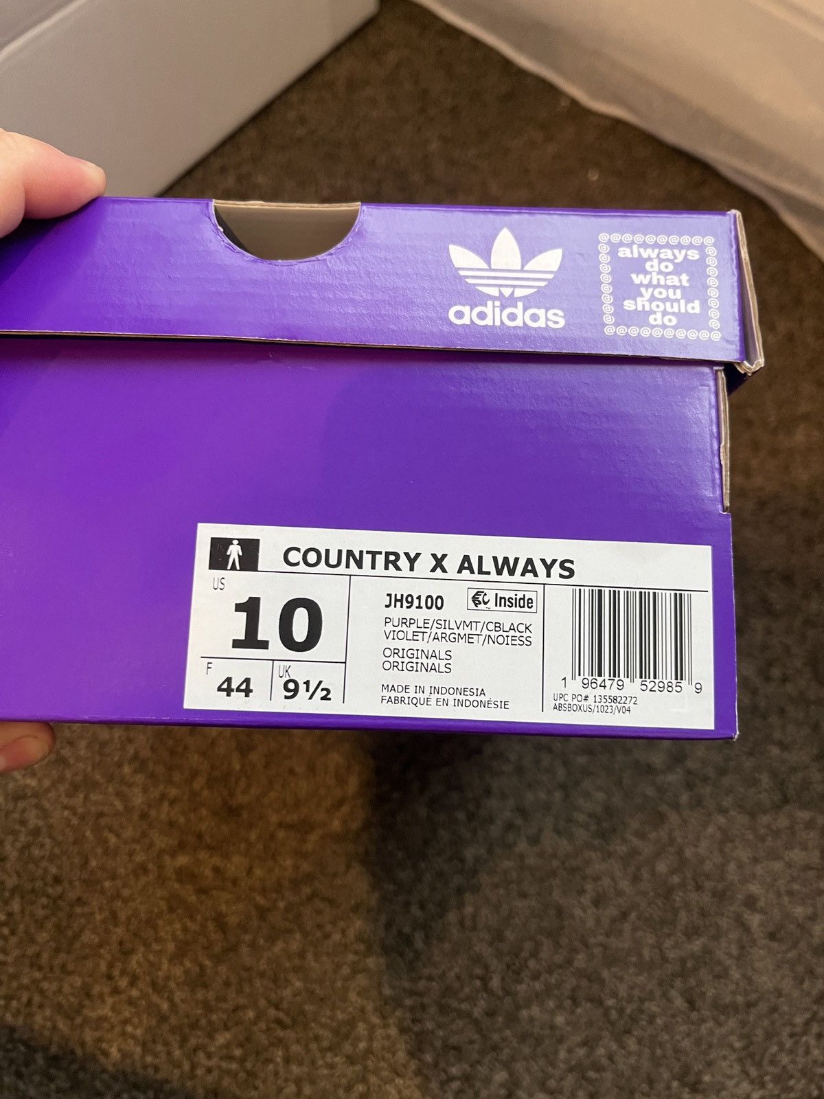 Adidas × always do what you should do Always Adidas Country Size US 9.5 / EU 42-43 - 9 Thumbnail