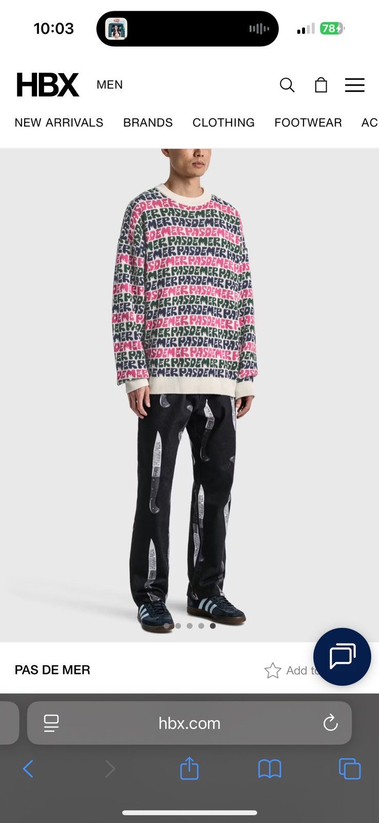 Other Graffiti Knit sweater Size US M / EU 48-50 / 2 - 1 Thumbnail