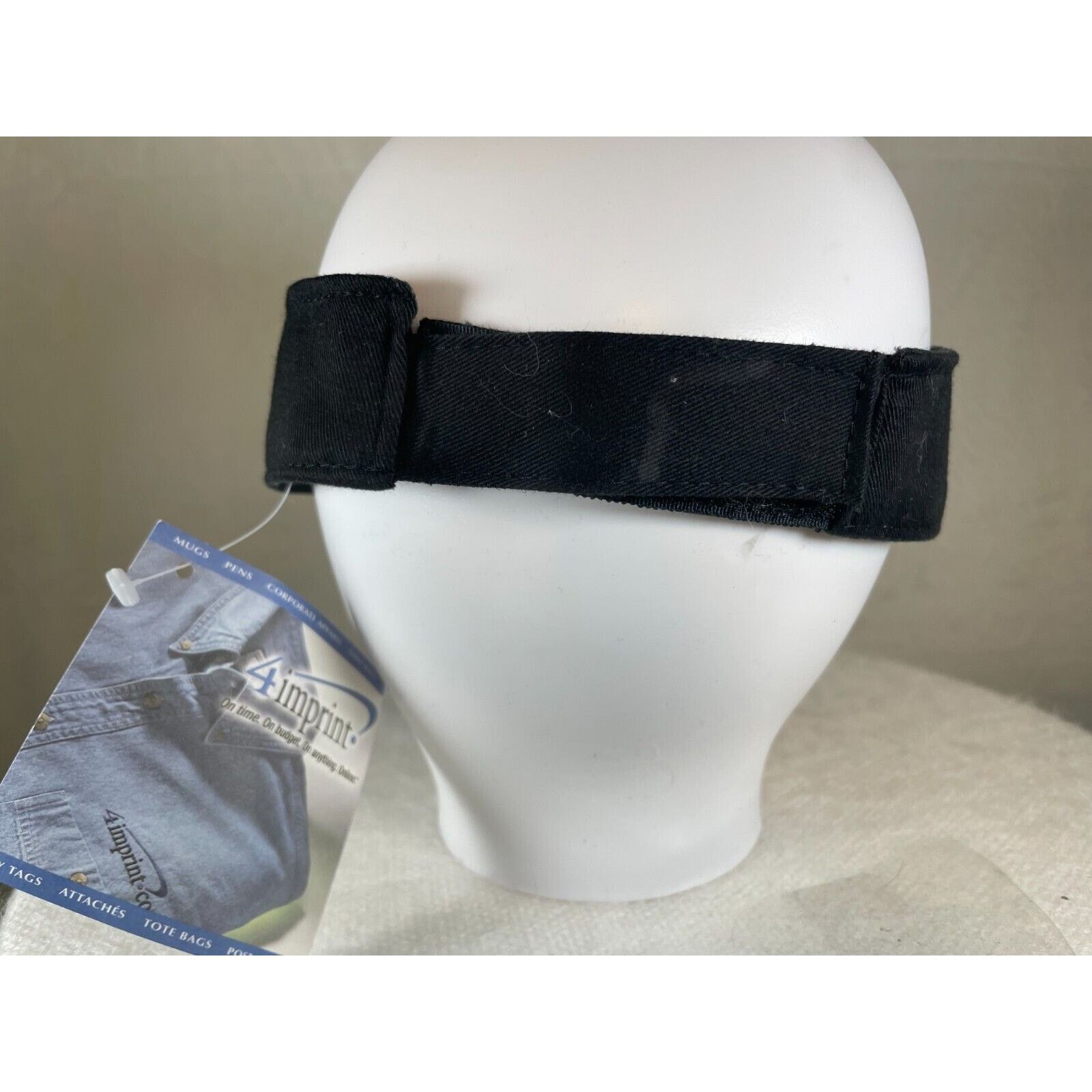 NASCAR NASCAR Furniture Row Racing Black Visor Deadstock With Tags Size ONE SIZE - 4 Thumbnail
