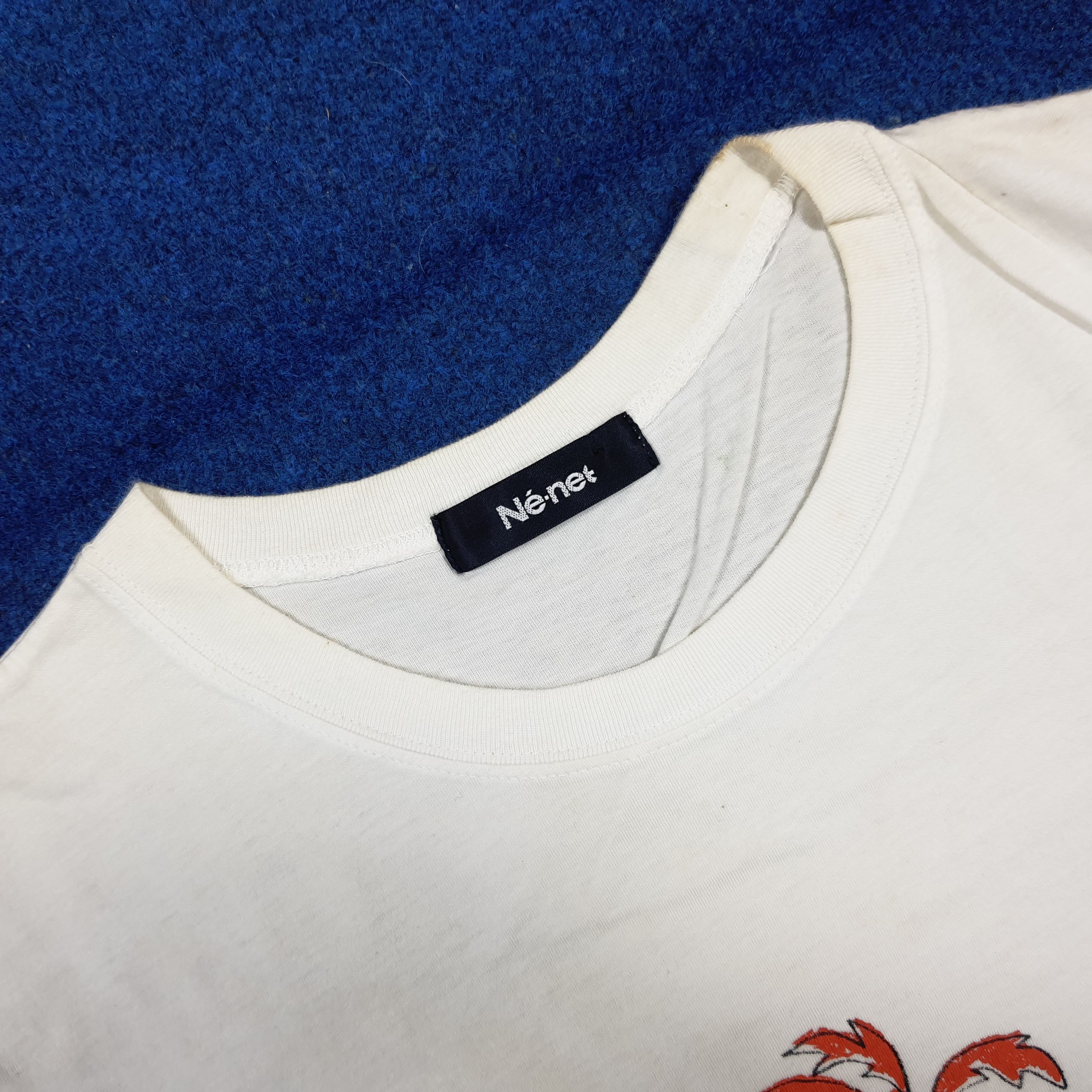 Ne-Net Vintage Ne-Net by Issey Miyake Japan Tshirt C294N13 Size US M / EU 48-50 / 2 - 4 Thumbnail