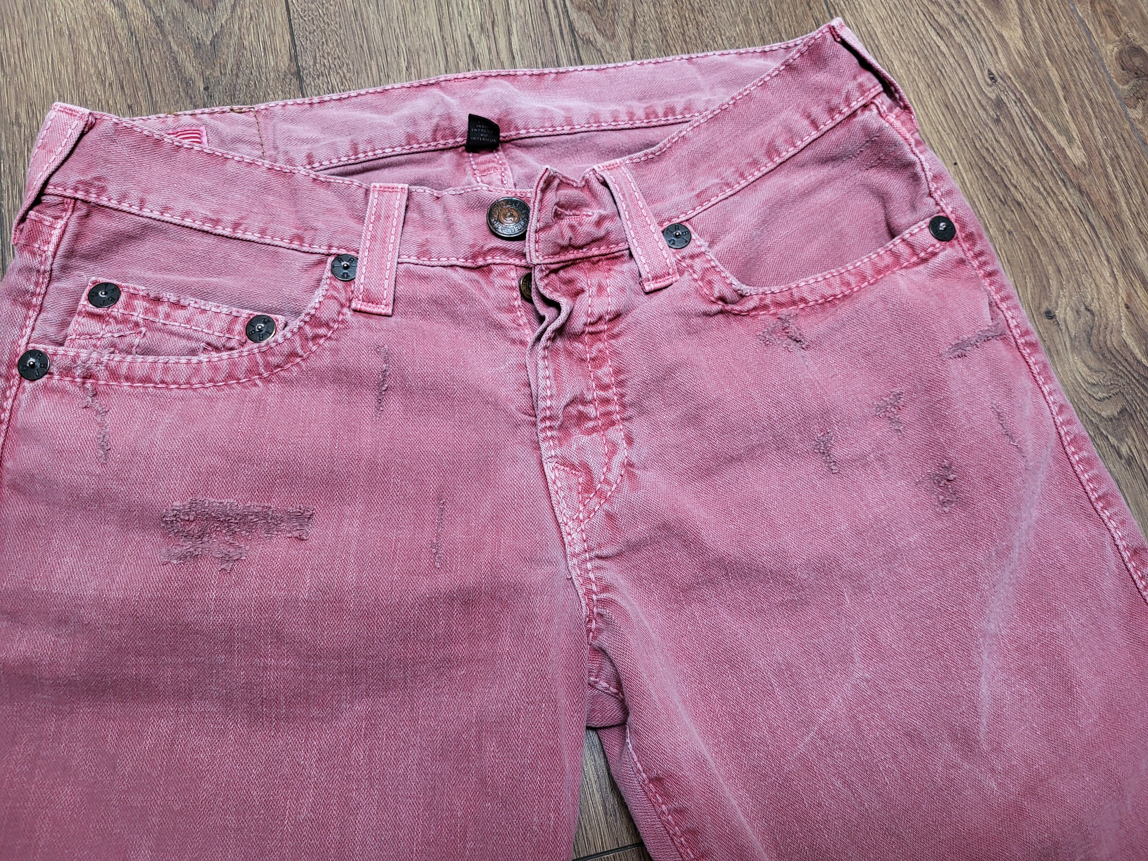True Religion True Religion Geno cut-off distreesed denim shorts W34 Size US 34 / EU 50 - 6 Thumbnail