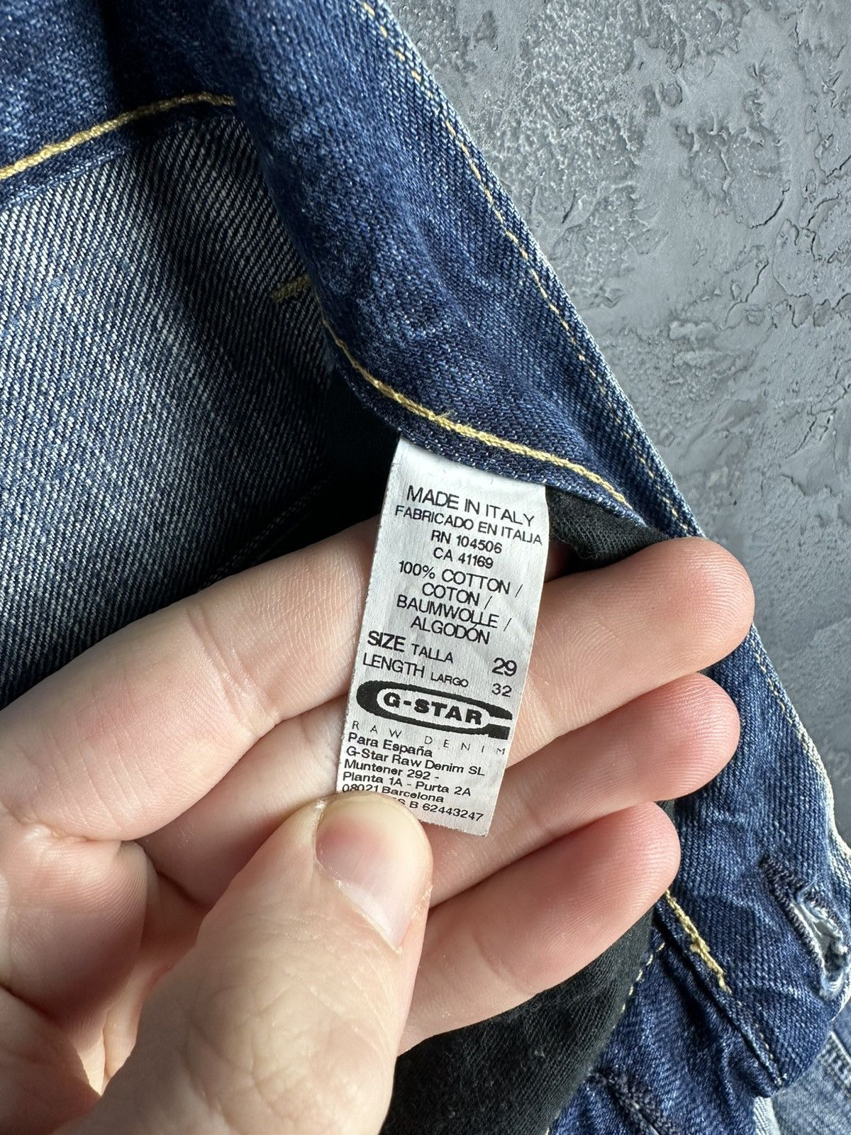 G-Star × Japanese Brand Vintage G Star Raw Denim Streetwear Jeans Japanese Y2K Size US 29 - 10 Thumbnail