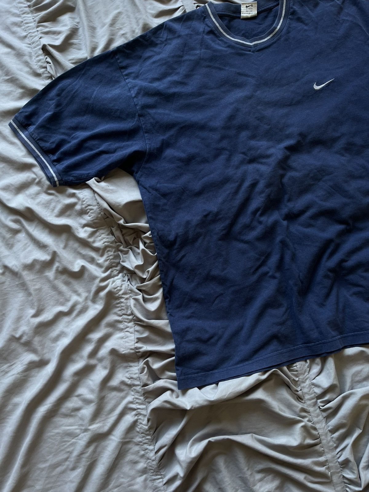 Nike Vintage T Shirt Nike Faded Streetwear OG Swoosh Boxy Fit XL Size US XL / EU 56 / 4 - 2 Thumbnail