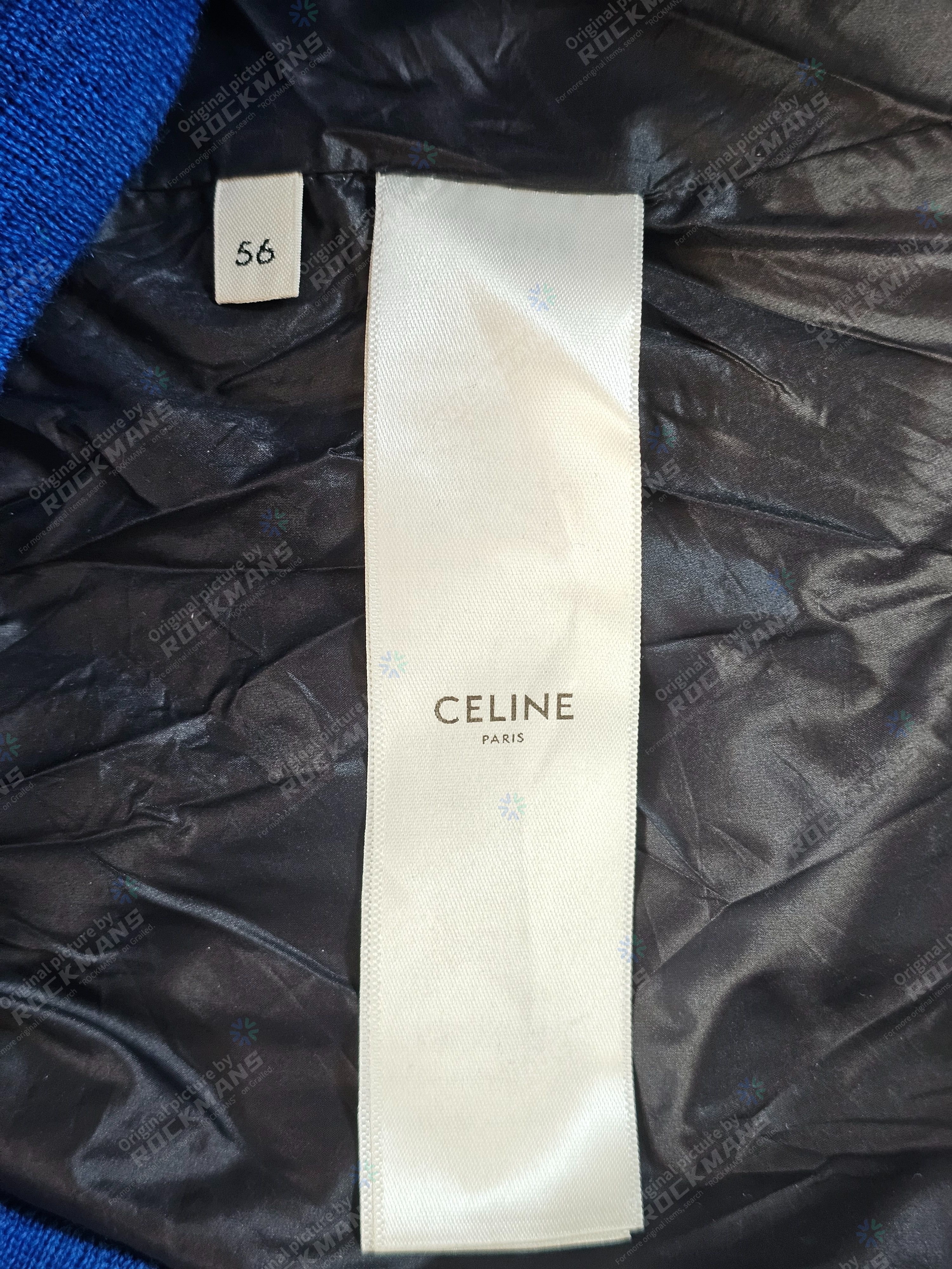Celine Celine Triomphe Colorblock Pattern WindbreakerJacket Size 56 Size US XL / EU 56 / 4 - 7 Thumbnail