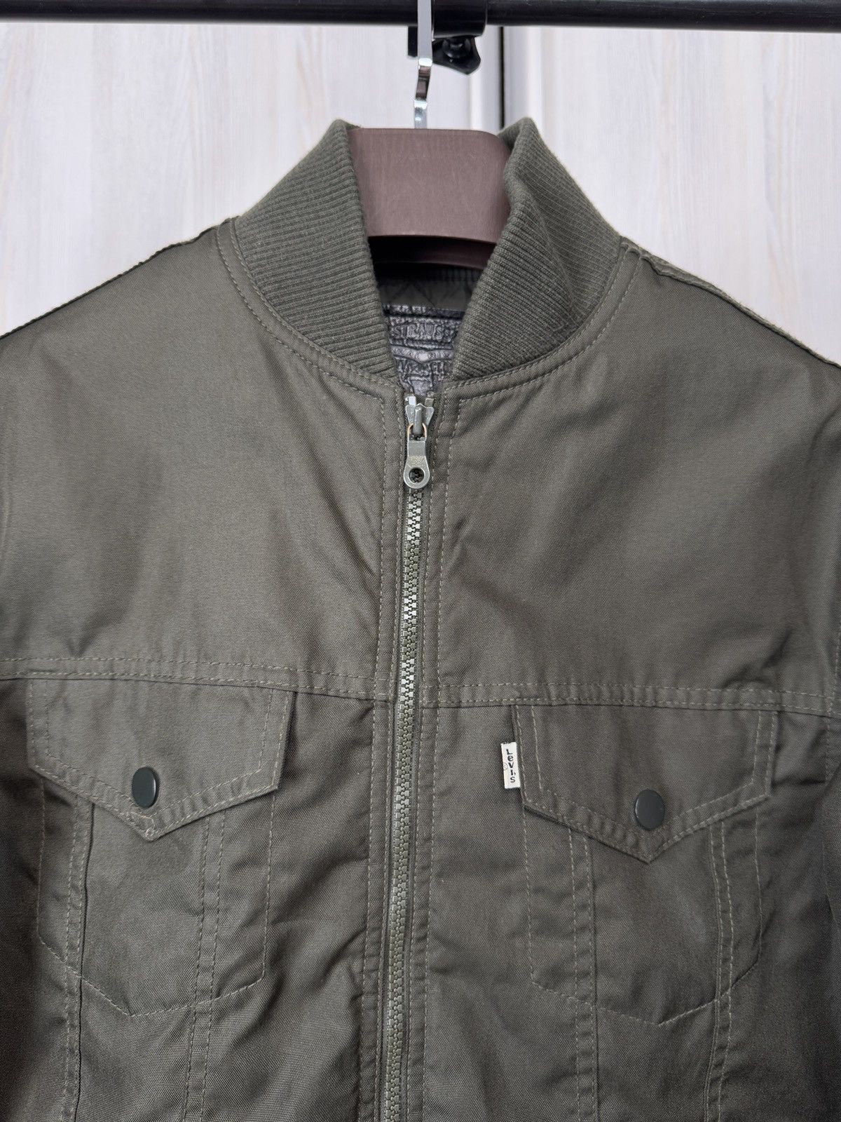 Levi's Levi’s vintage khaki green military utility bomber jacket Size US L / EU 52-54 / 3 - 5 Thumbnail