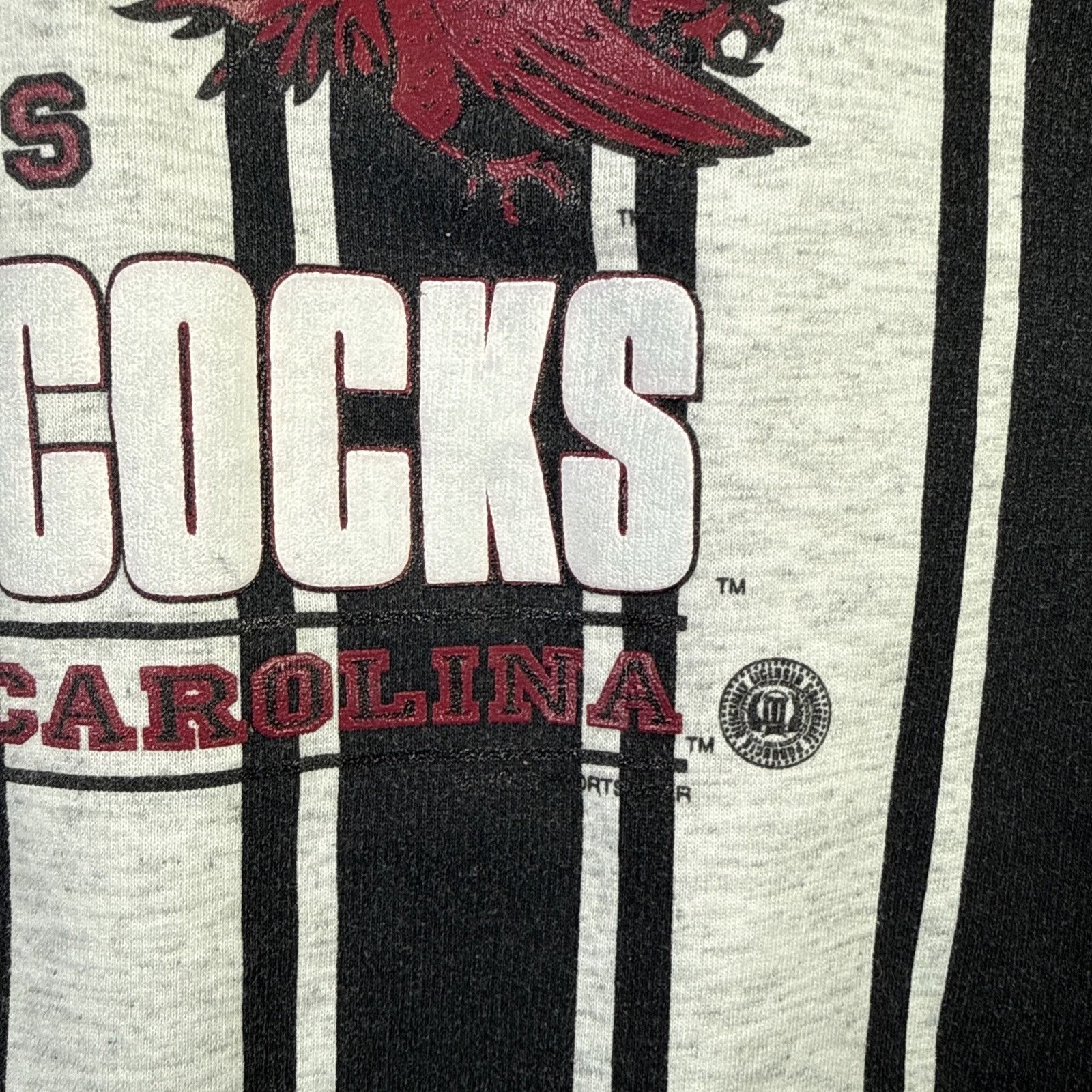 Vintage Vintage South Carolina Gamecocks Sweatshirt Large Gray 90s Size US L / EU 52-54 / 3 - 4 Thumbnail