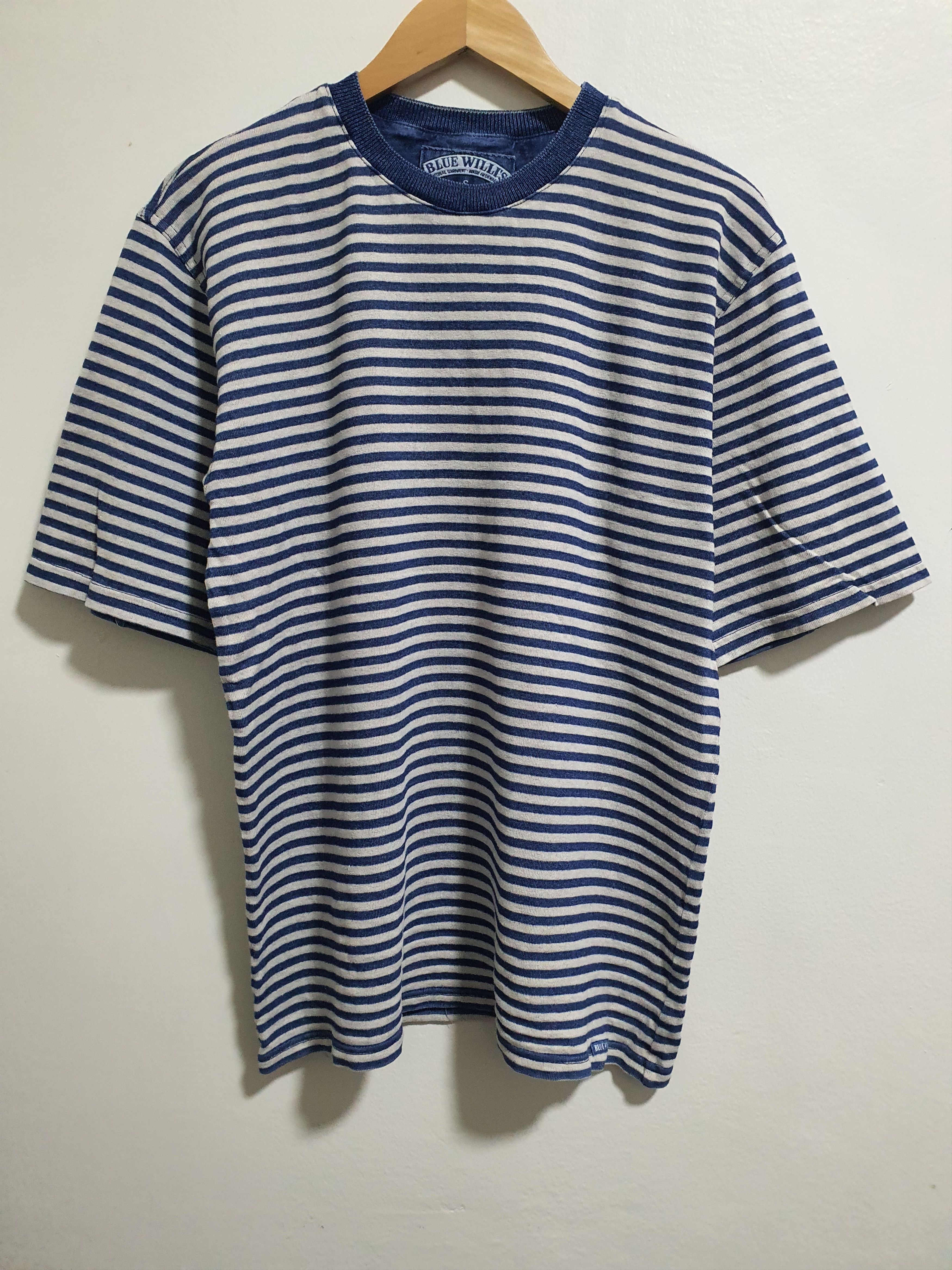 Other BLUE WILLIS DENMARK 21/28 HEAVY COTTON T-SHIRT Size US S / EU 44-46 / 1 - 2 Thumbnail
