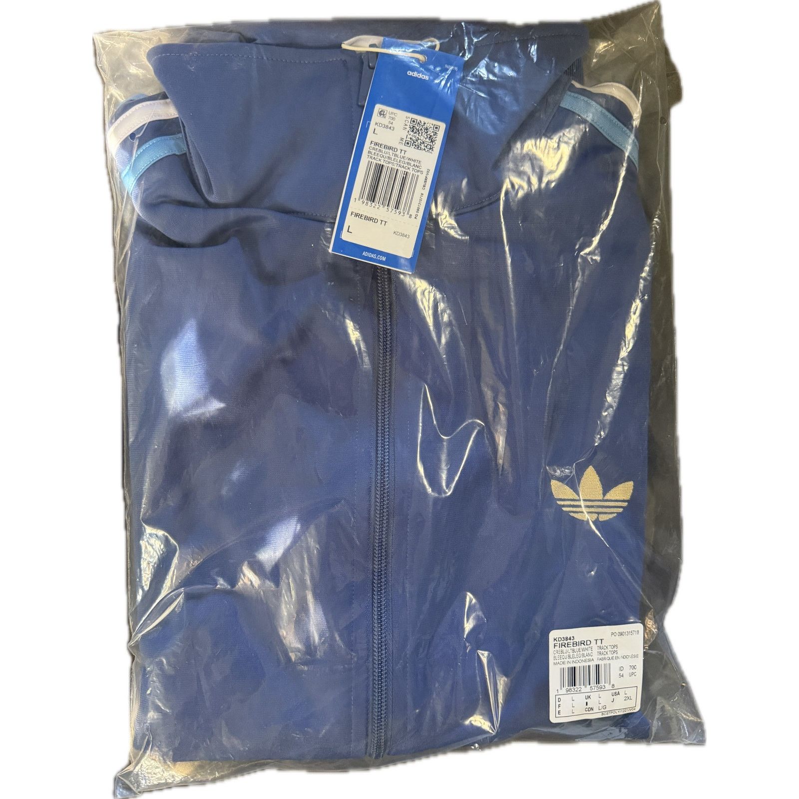 Adidas Adidas Firebird Track Top Size US L / EU 52-54 / 3 - 6 Thumbnail