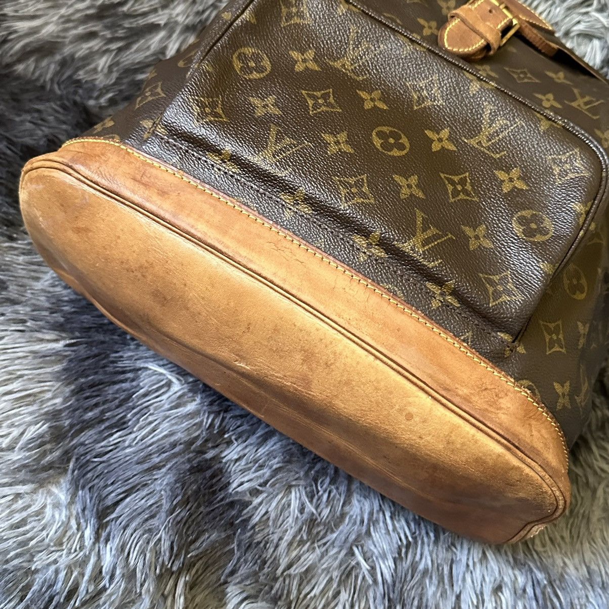 Louis Vuitton Louis Vuitton Montsouris GM Backpack Monogram Canvas Size ONE SIZE - 14 Thumbnail