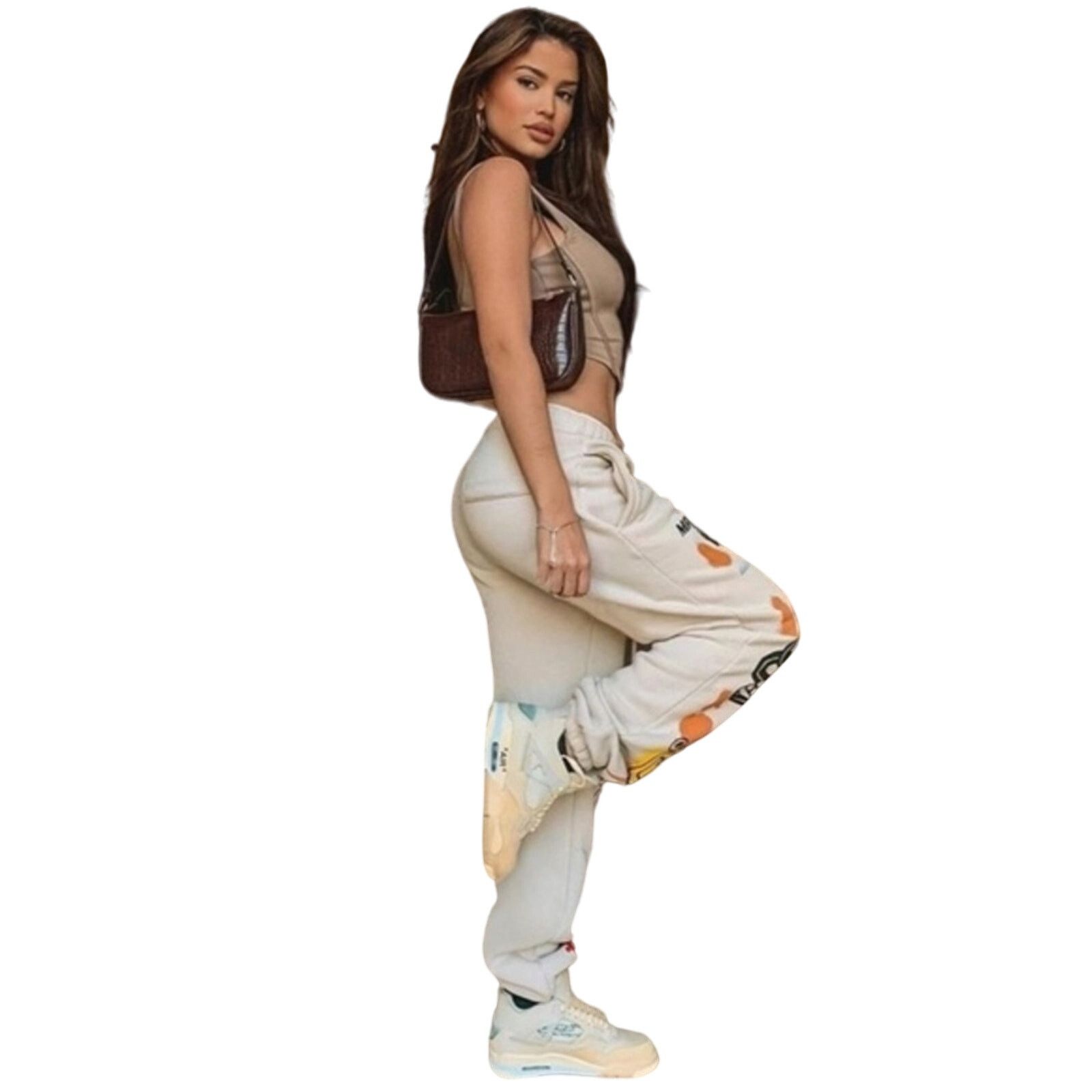 NBDN Nobrandedon Butterfly Skull Printed Sweatpants | Size M Size 30" / US 8 / IT 44 - 8 Thumbnail