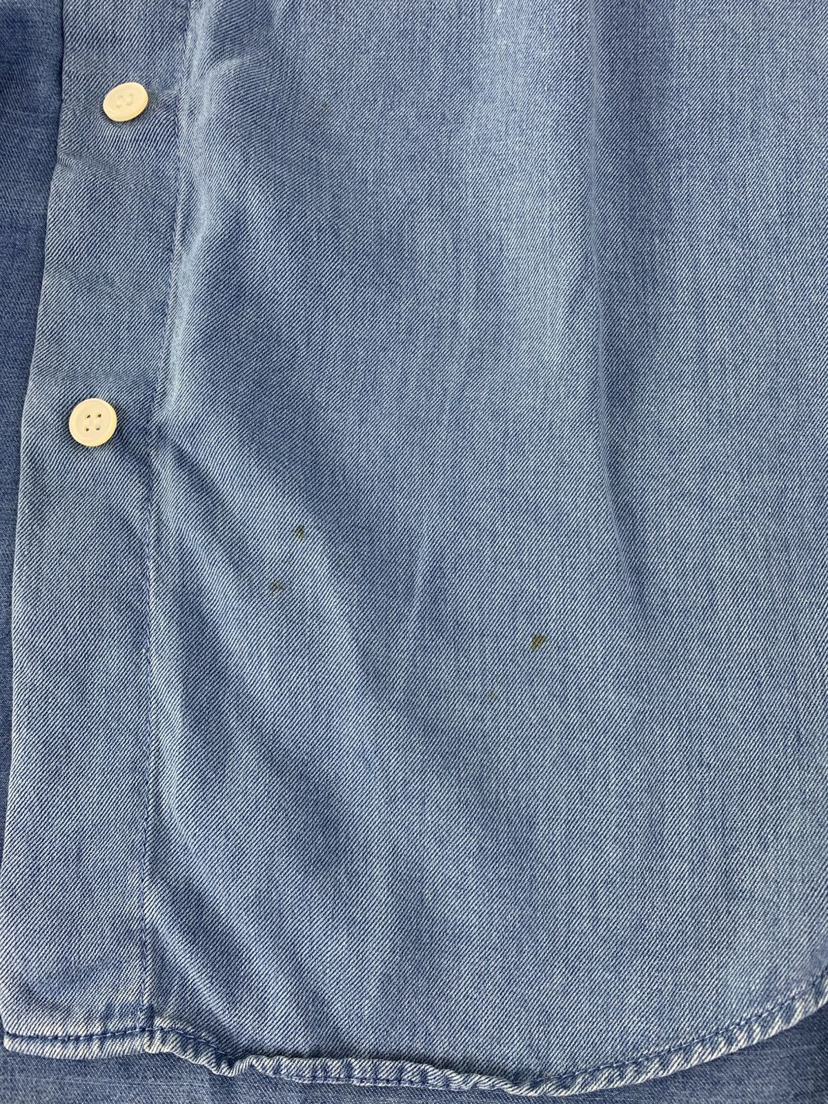 Acne Studios Acne Studios Denim Single Pocket Button Up Shirt Size US M / EU 48-50 / 2 - 12 Thumbnail