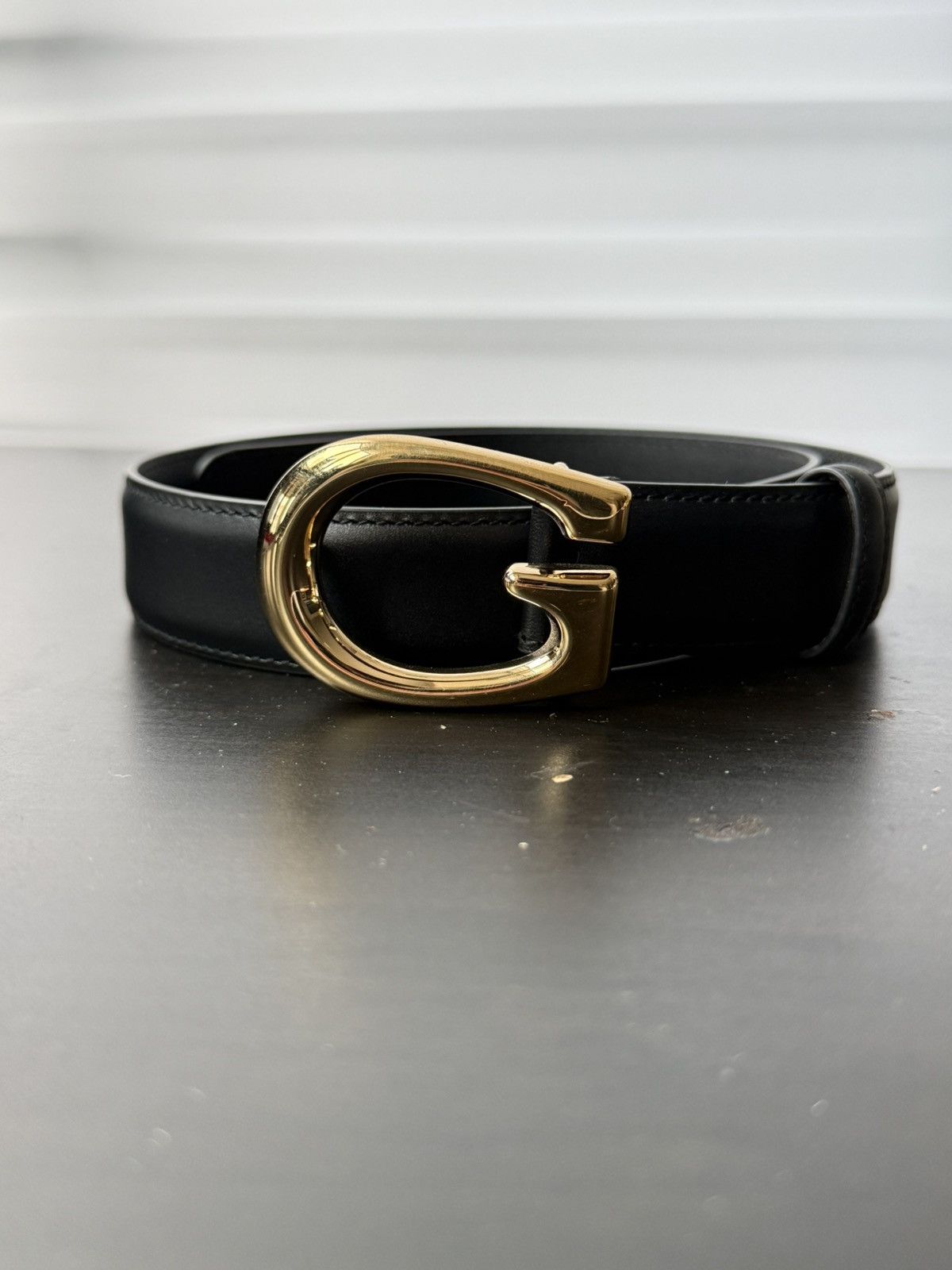 Gucci Gucci belt size: 75 30 036 194 1007 5 black leather  display picture 3