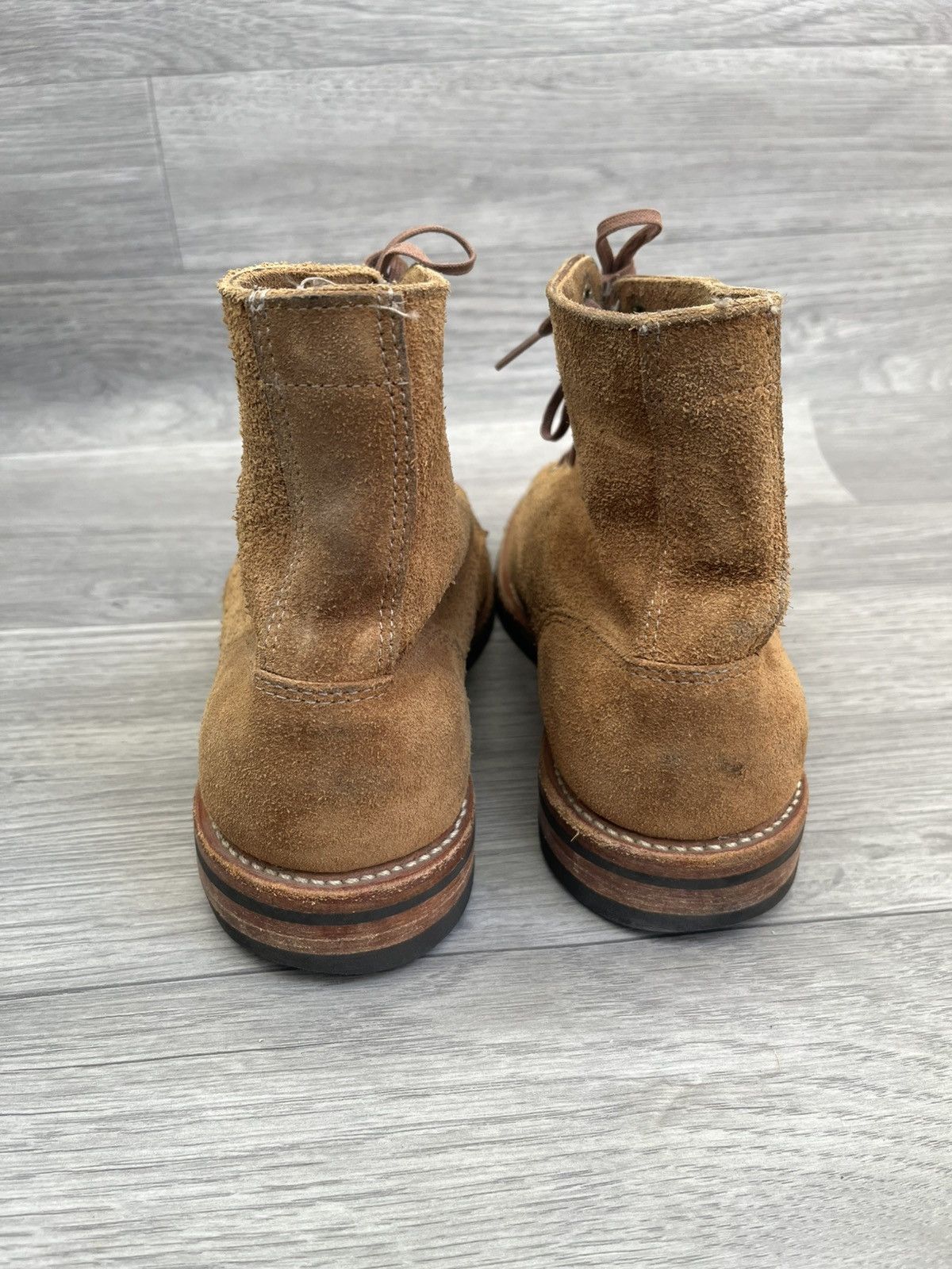 Oak Street Bootmakers Oak street boot maker rough out tan service boots Size US 8 / EU 41 - 7 Thumbnail