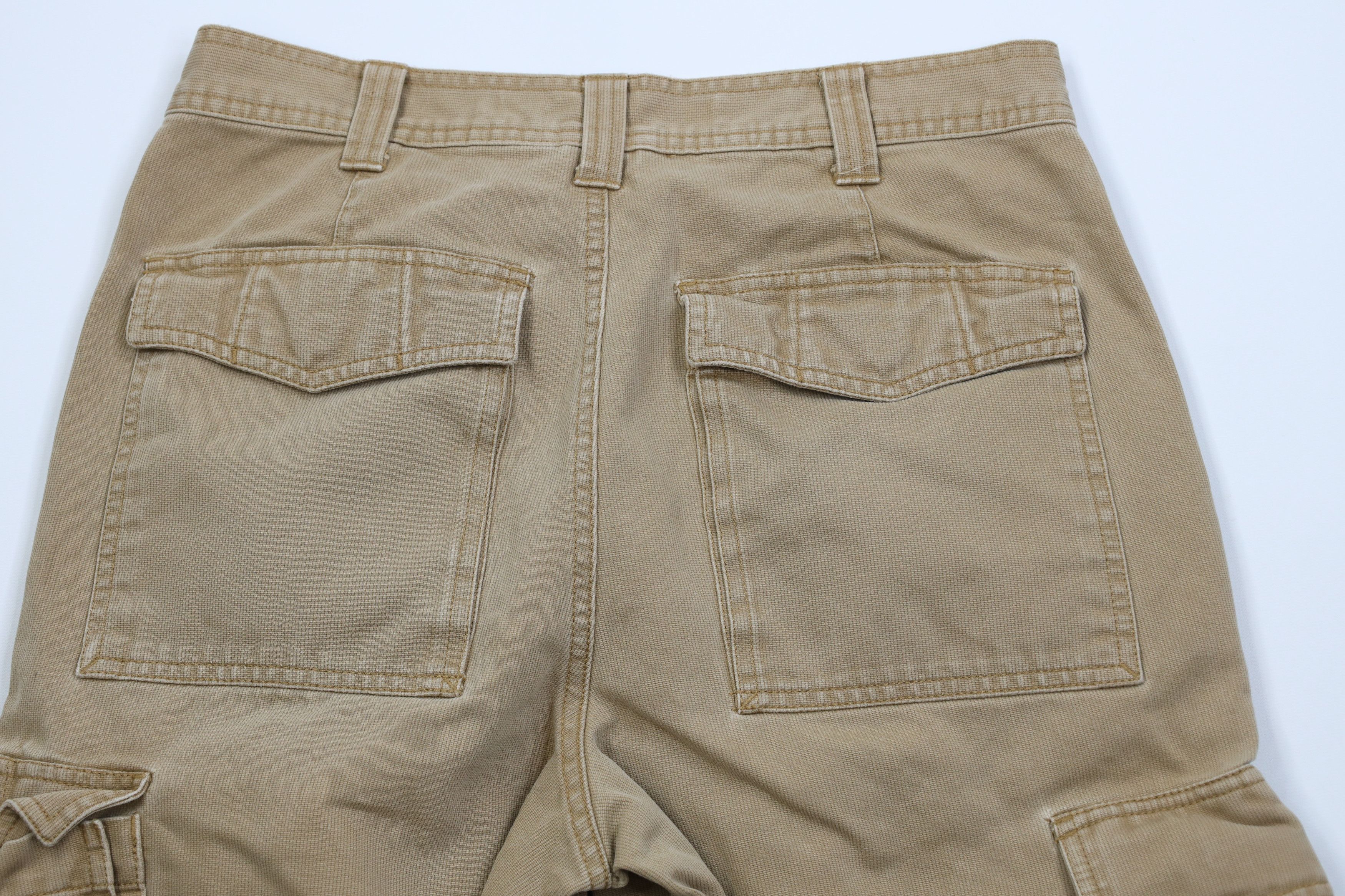 Vintage Vintage Y2K Streetwear Heavy Ribbed Whipcord Wide Leg Pants Size US 30 / EU 46 - 11 Thumbnail