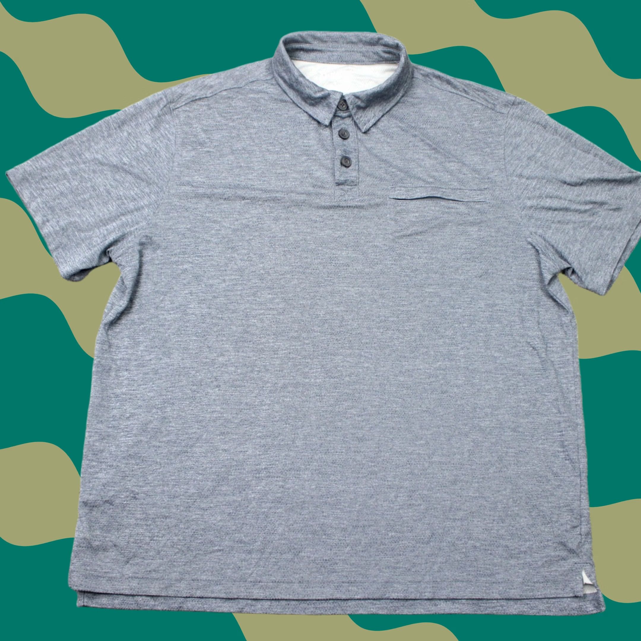 Vintage Duluth Polo Shirt Mens Large Gray Relaxed Fit Short Sleeve Polo Shirt Shirt Grays Mens Size US L / EU 52-54 / 3 - 1 Thumbnail