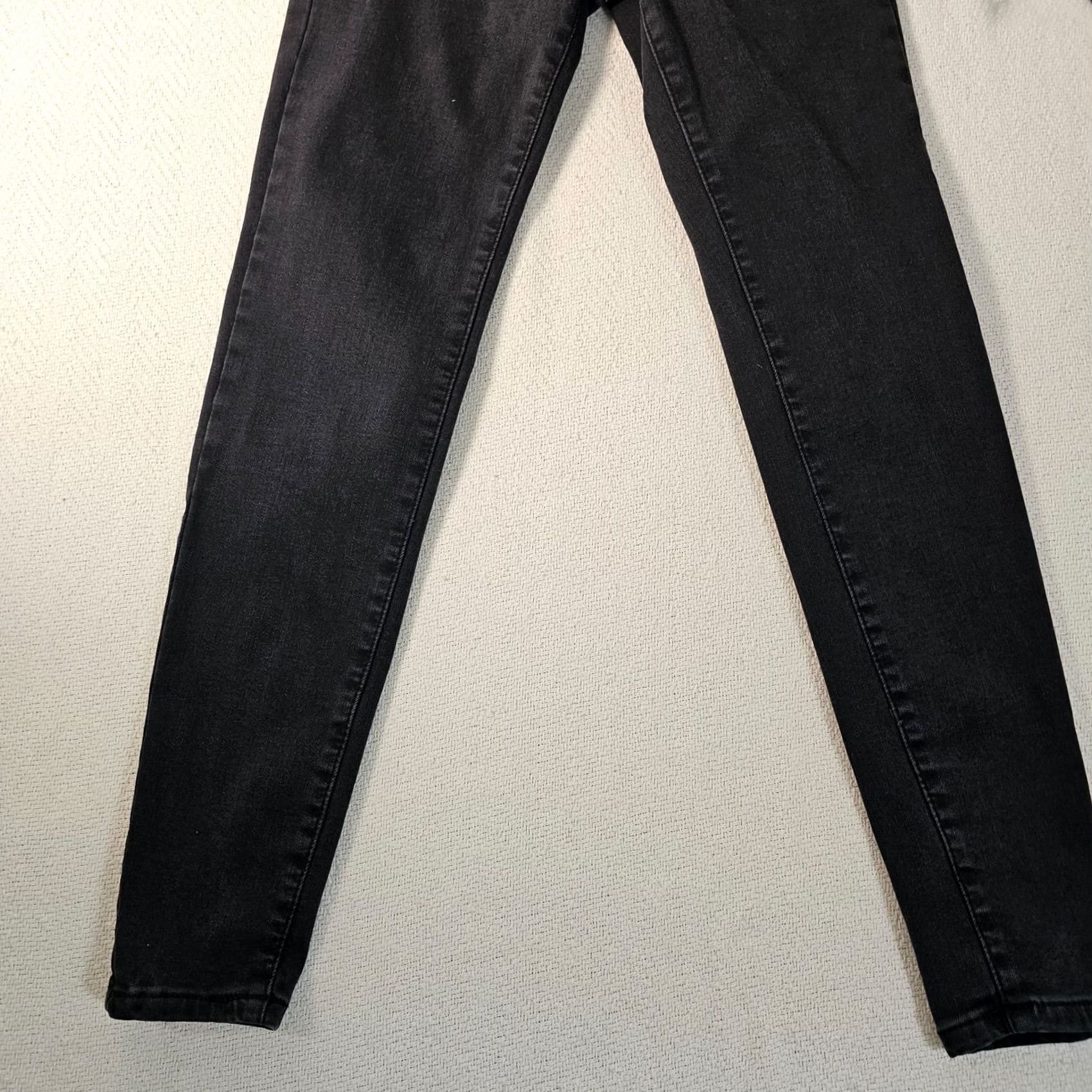 Vintage Aéropostale High Rise Curvy Jegging Jean Women's Size 2 Black 5-Pocket Stretch Size 26" / US 2 / IT 38 - 2 Thumbnail