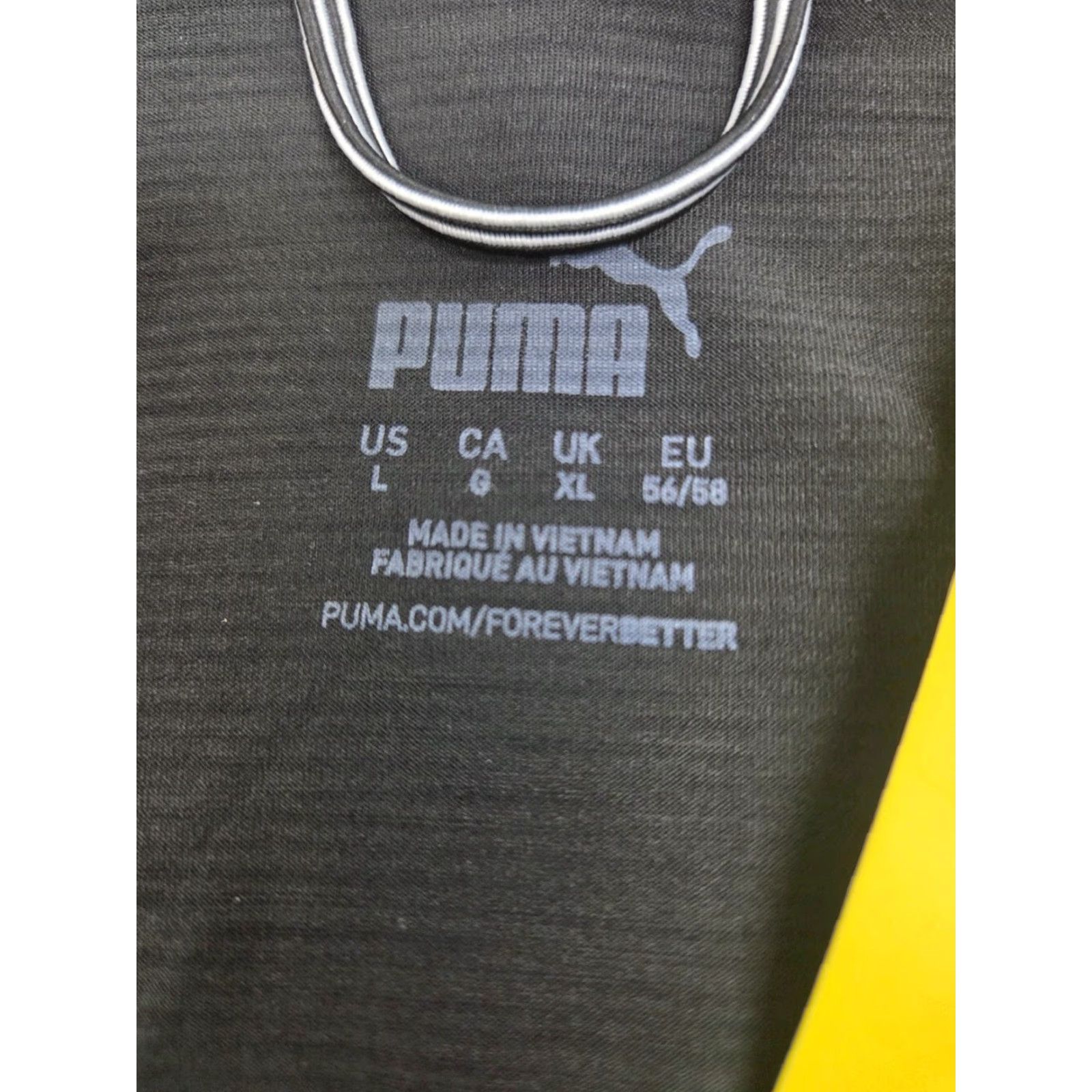 Puma PUMA Jacket Long Sleeve 1/4 Zip Black UV 50+ L Size US L / EU 52-54 / 3 - 3 Thumbnail
