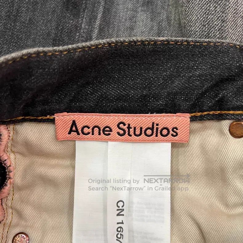 Acne Studios Acne Studios Splatter Effect Vintage Denim Trousers Size US 32 / EU 48 - 6 Thumbnail