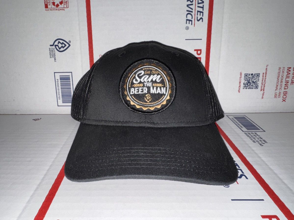 Otto Sam the beer man brand mesh trucker hat baseball cap dad nyc Size ONE SIZE - 1 Thumbnail
