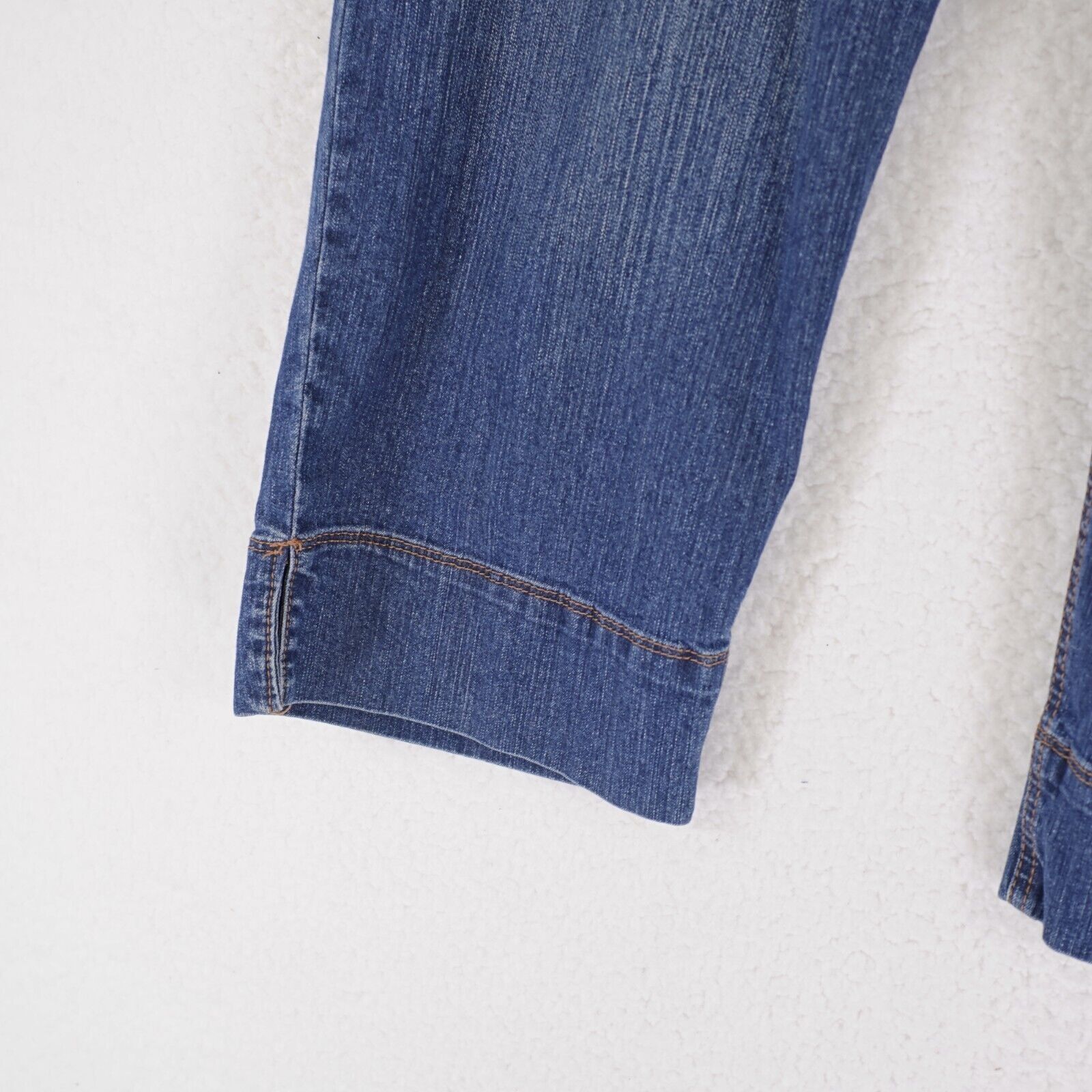 Gloria Vanderbilt Gloria Vanderbilt Capri Denim Elastic Waist Jeans Size 14 Hi Size 36" / US 14 / IT 50 - 2 Thumbnail