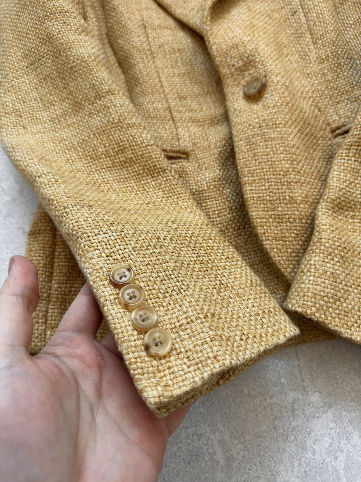 Ralph Lauren Purple Label × Vintage Ralph Lauren Purple Label Blazer Laine Wool Women Jacket Size S / US 4 / IT 40 - 9 Thumbnail