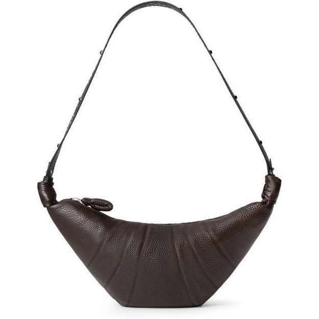 Lemaire LEMAIRE Medium Croissant Brown Leather Bag New & Authentic Size ONE SIZE - 1 Thumbnail