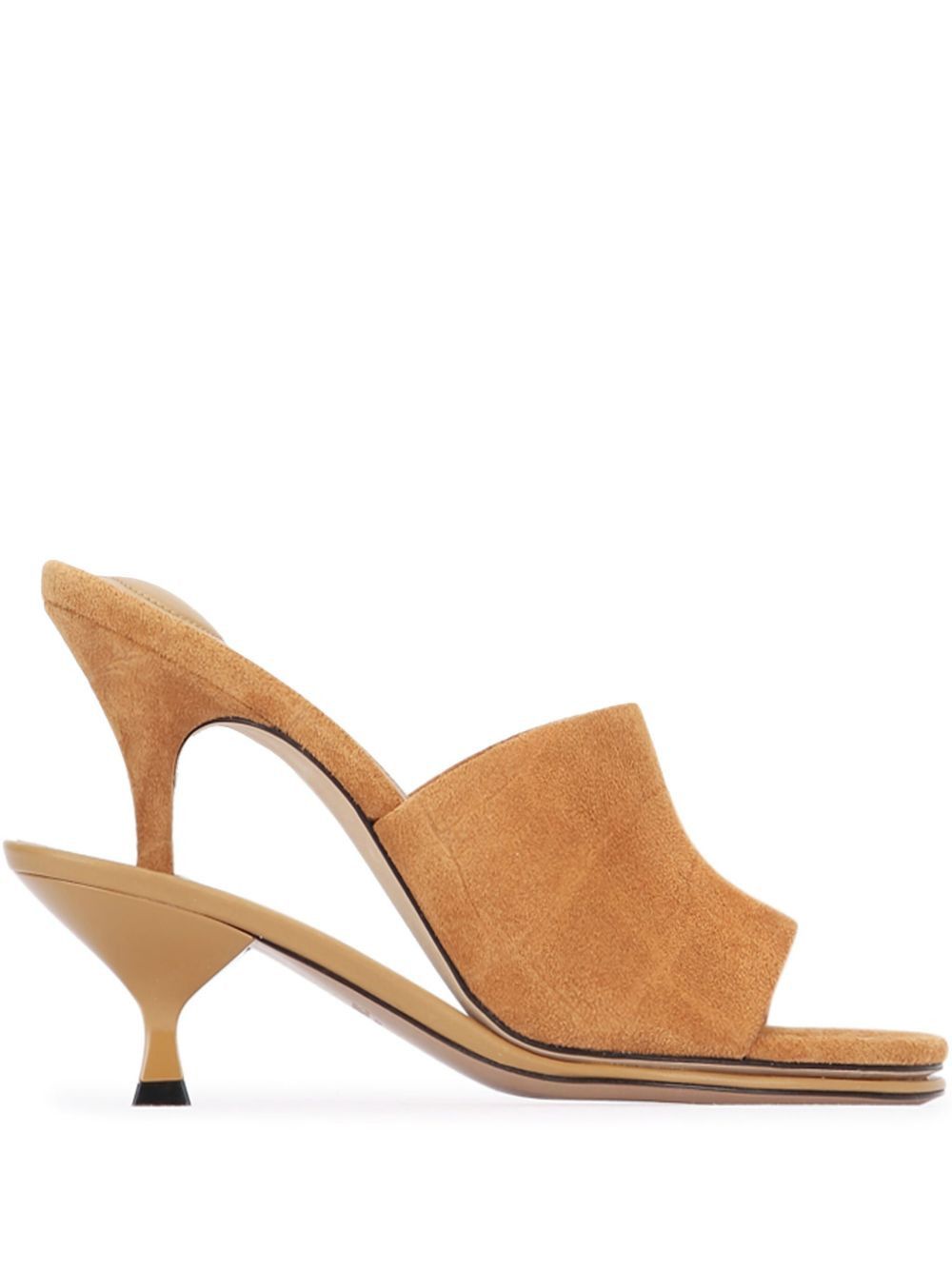 Jacquemus LES DOUBLES MULES SANDALS Size US 10 / IT 40 - 1 Thumbnail
