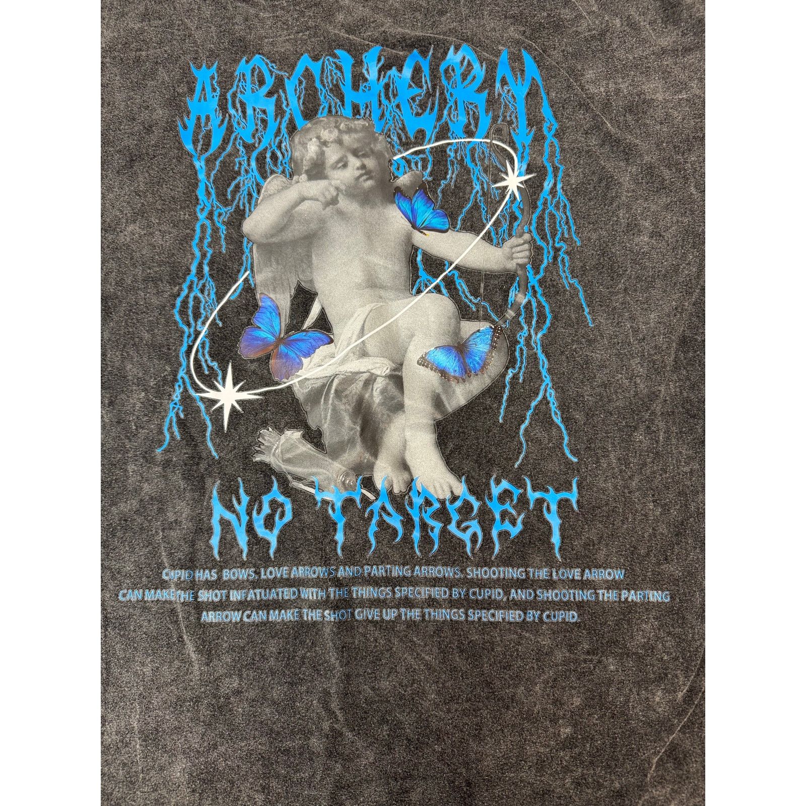 Other Romwe Our Street Life Graphic Tee Archery Cupid Medium Size US M / EU 48-50 / 2 - 5 Thumbnail