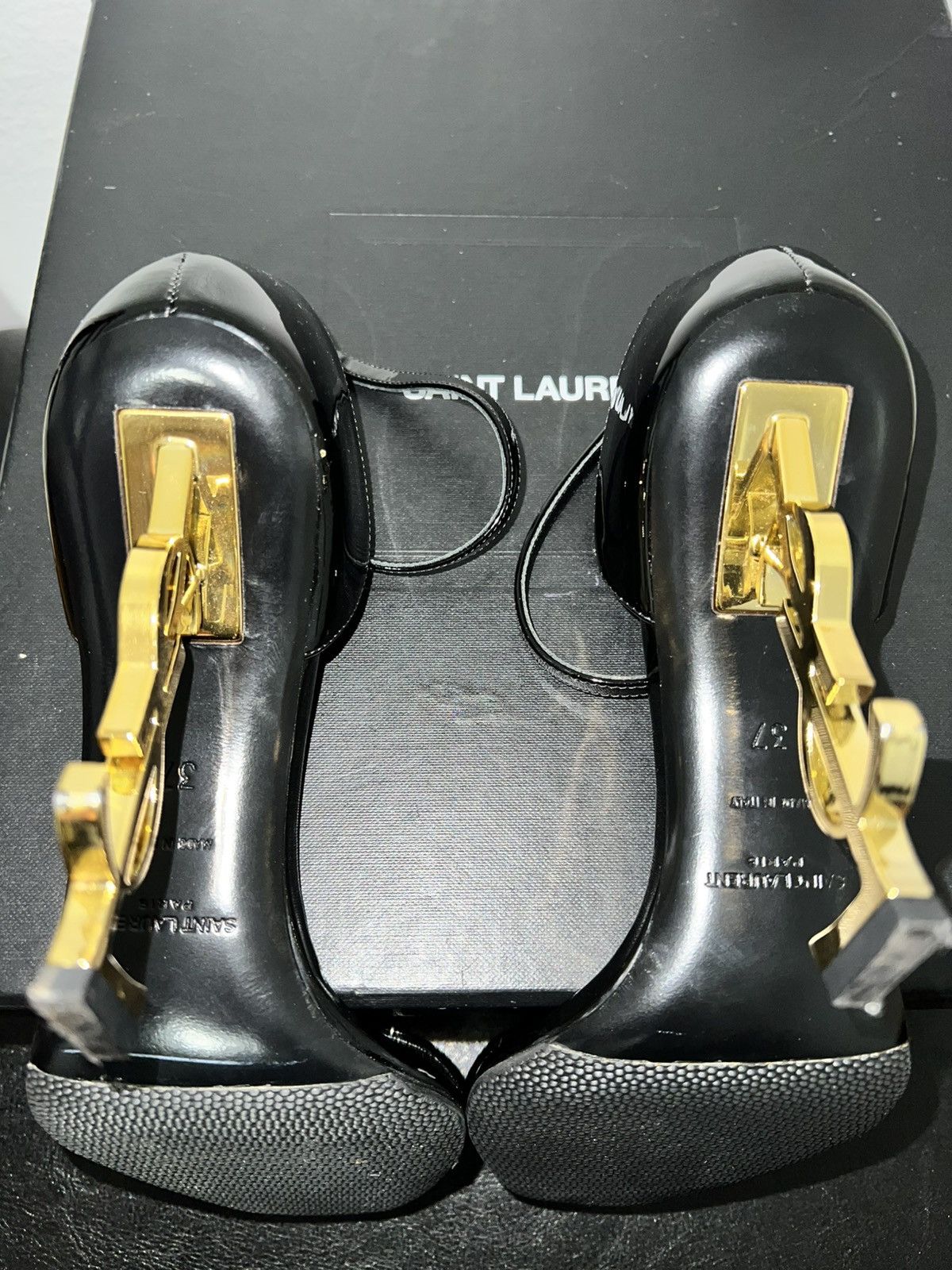 Yves Saint Laurent YSL Heels *SOUGHT AFTER* *RARE* Size US 7 / IT 37 - 11 Thumbnail