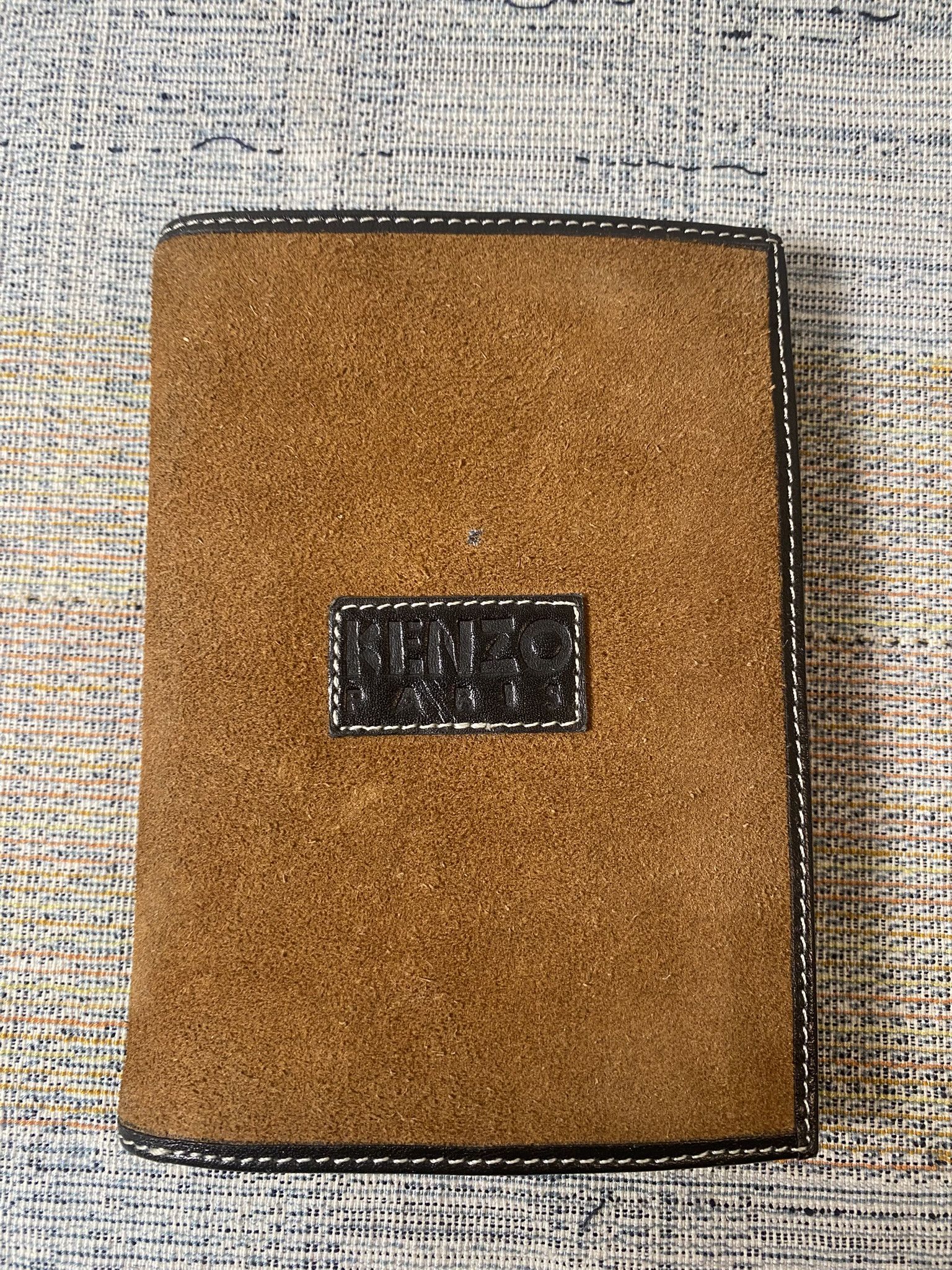 Kenzo Kenzo Paris Vintage Suede & Leather Wallet Brown France Size ONE SIZE - 2 Thumbnail