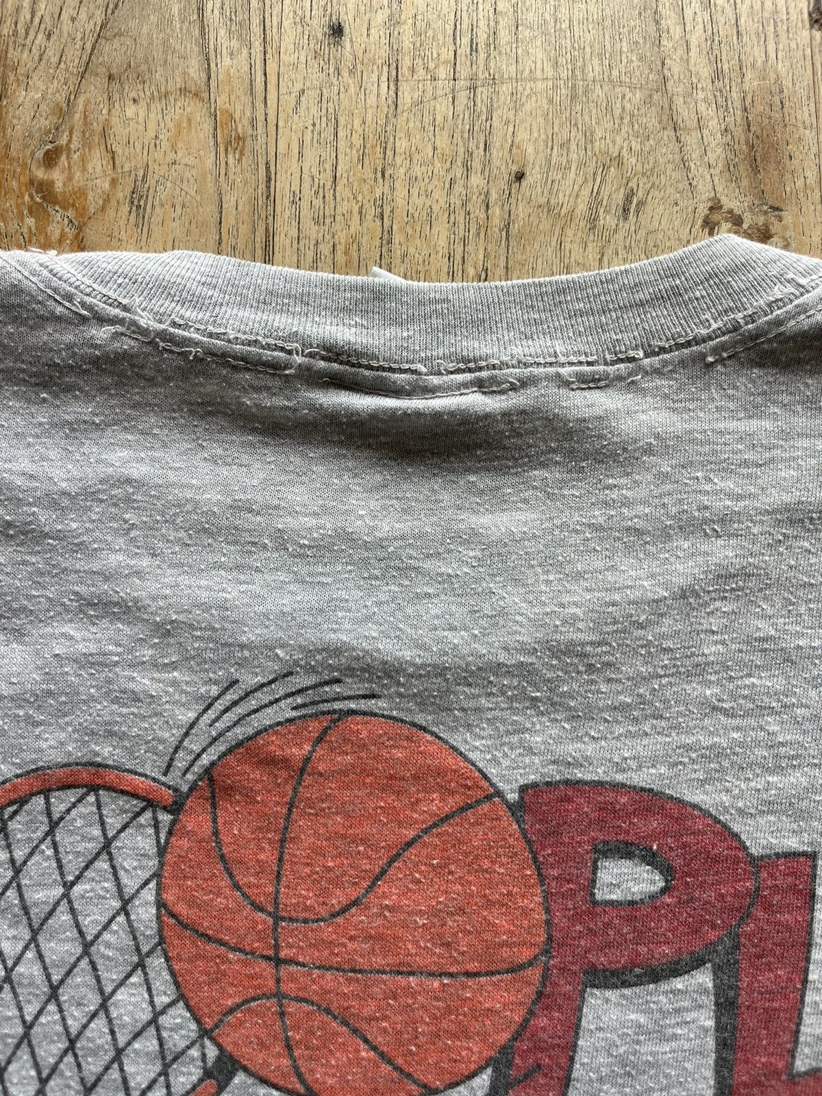 NBA × Salem Sportswear × Vintage Vintage CHICAGO BULLS HOOPLA 80’s 50/50 cotton tshirt Size US L / EU 52-54 / 3 - 10 Thumbnail
