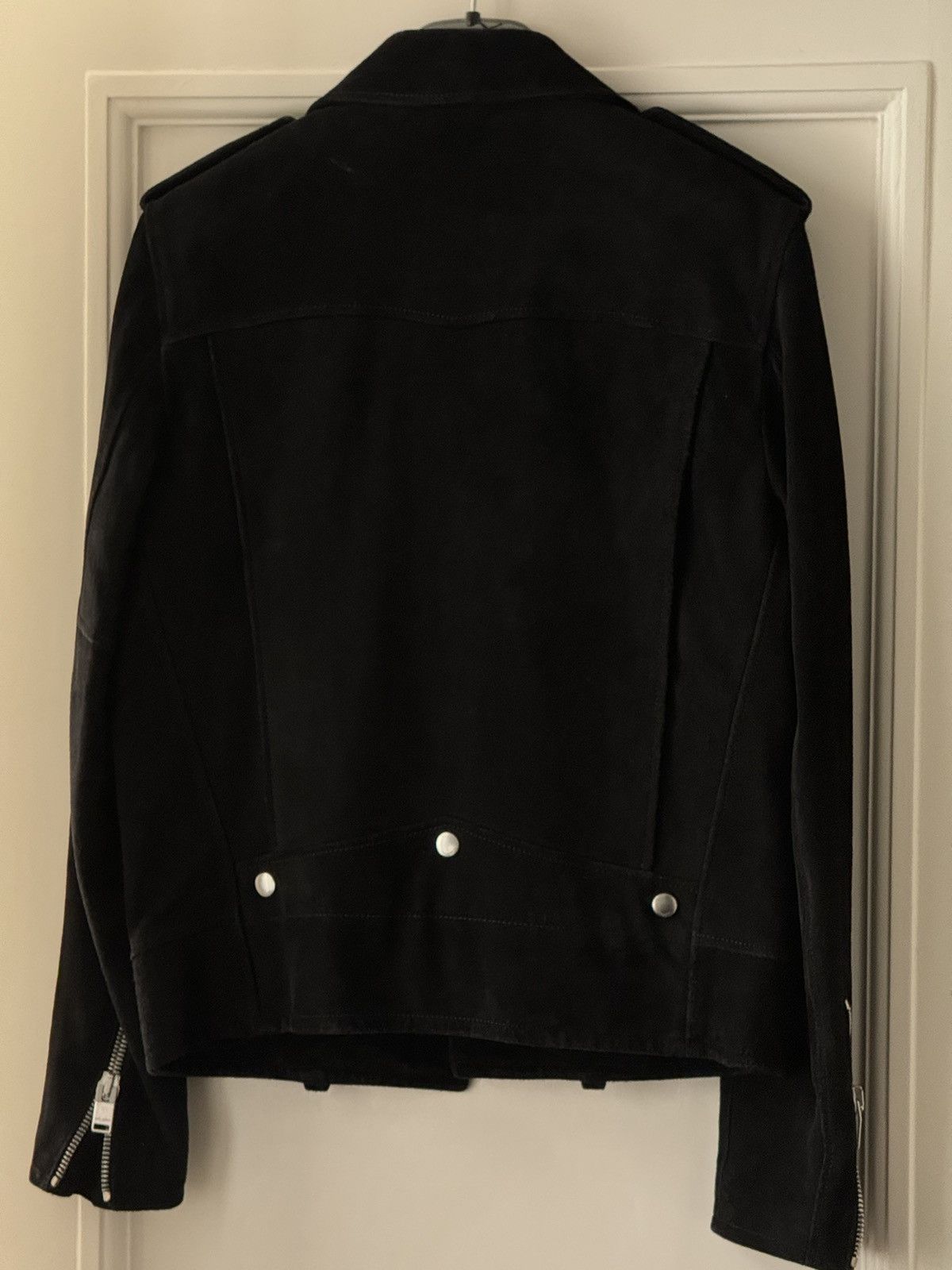 Saint Laurent Paris Saint Laurent Leather Jacket L01 Suede 48 Size US M / EU 48-50 / 2 - 2 Thumbnail
