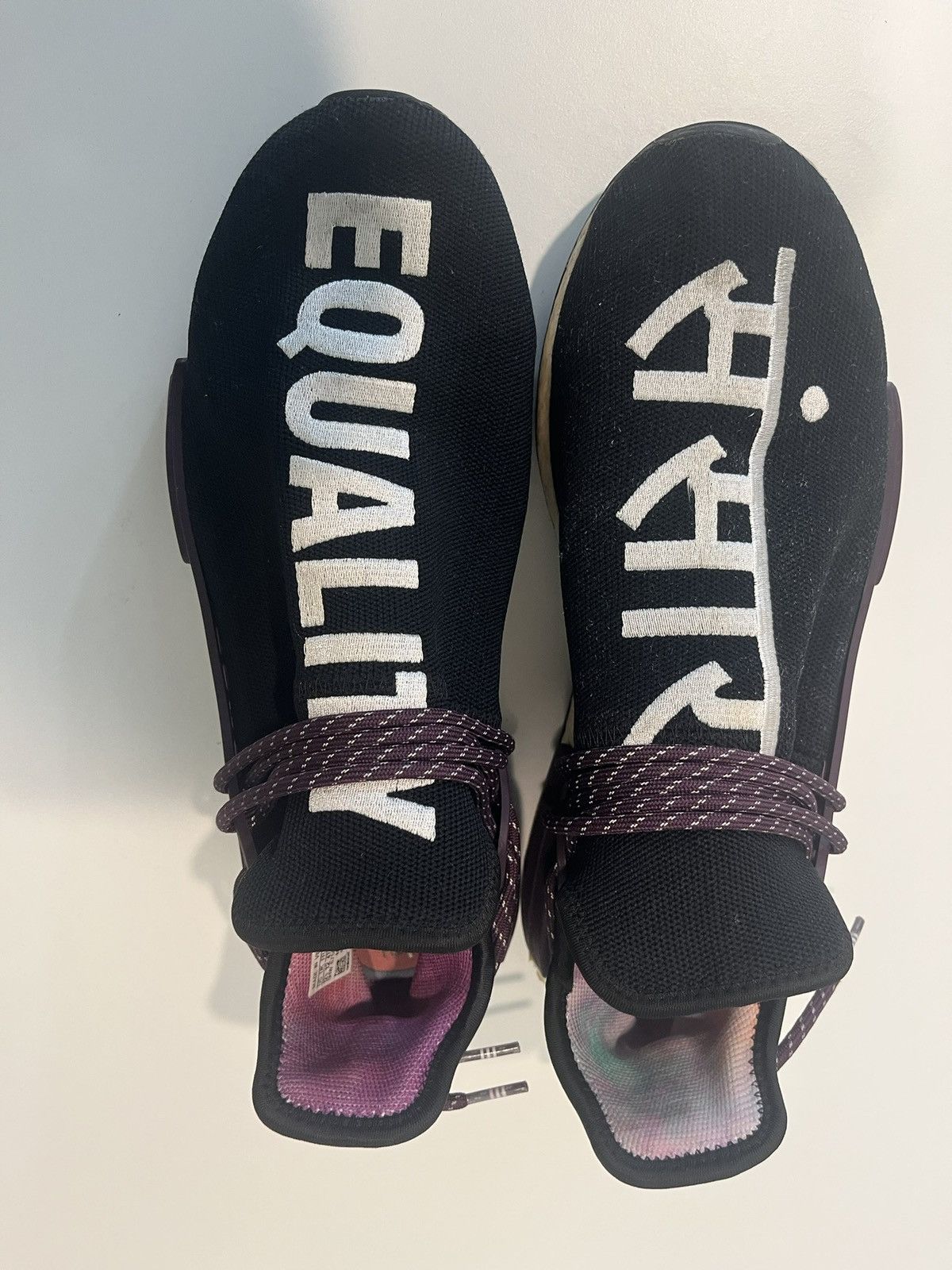 Adidas × Pharrell Pharrell x adidas NMD Human Race Trail Equality – Size 12.5 Size US 12.5 / EU 45-46 - 1 Thumbnail